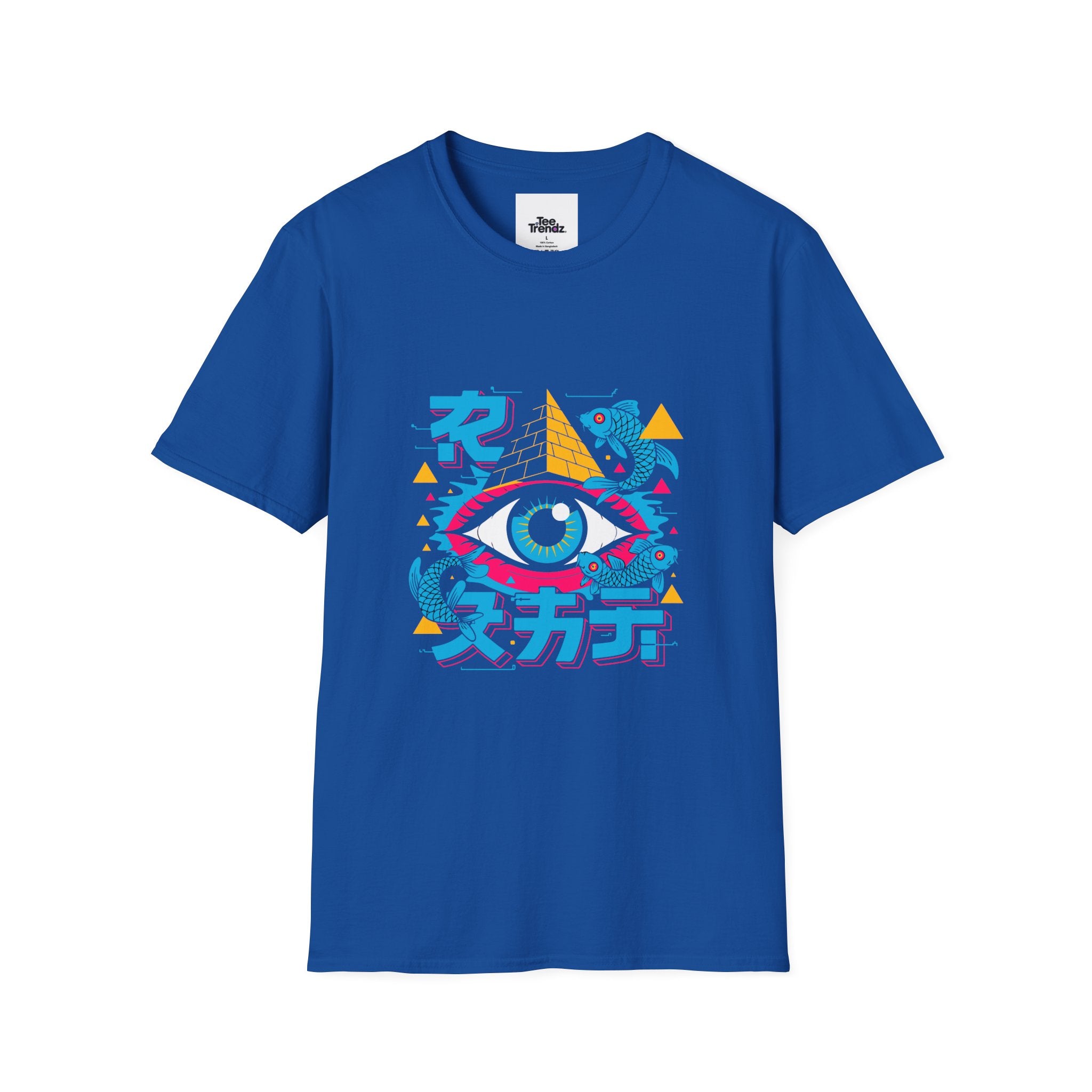 Psychedelic Eye T-Shirt — Retro Japanese Graphic Tee