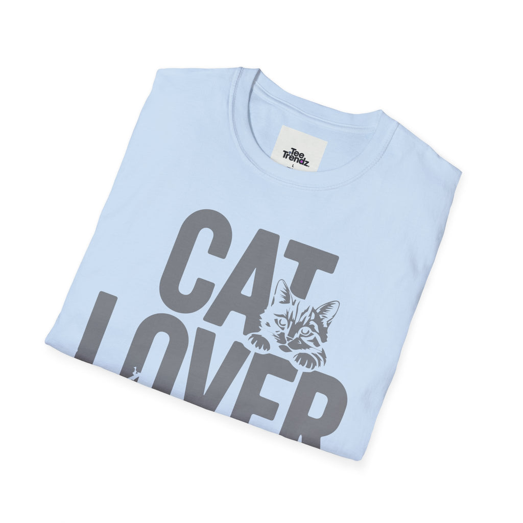 Cat Lover T-Shirt — Bold Graphic Tee for Cat Owners & Pet Lovers