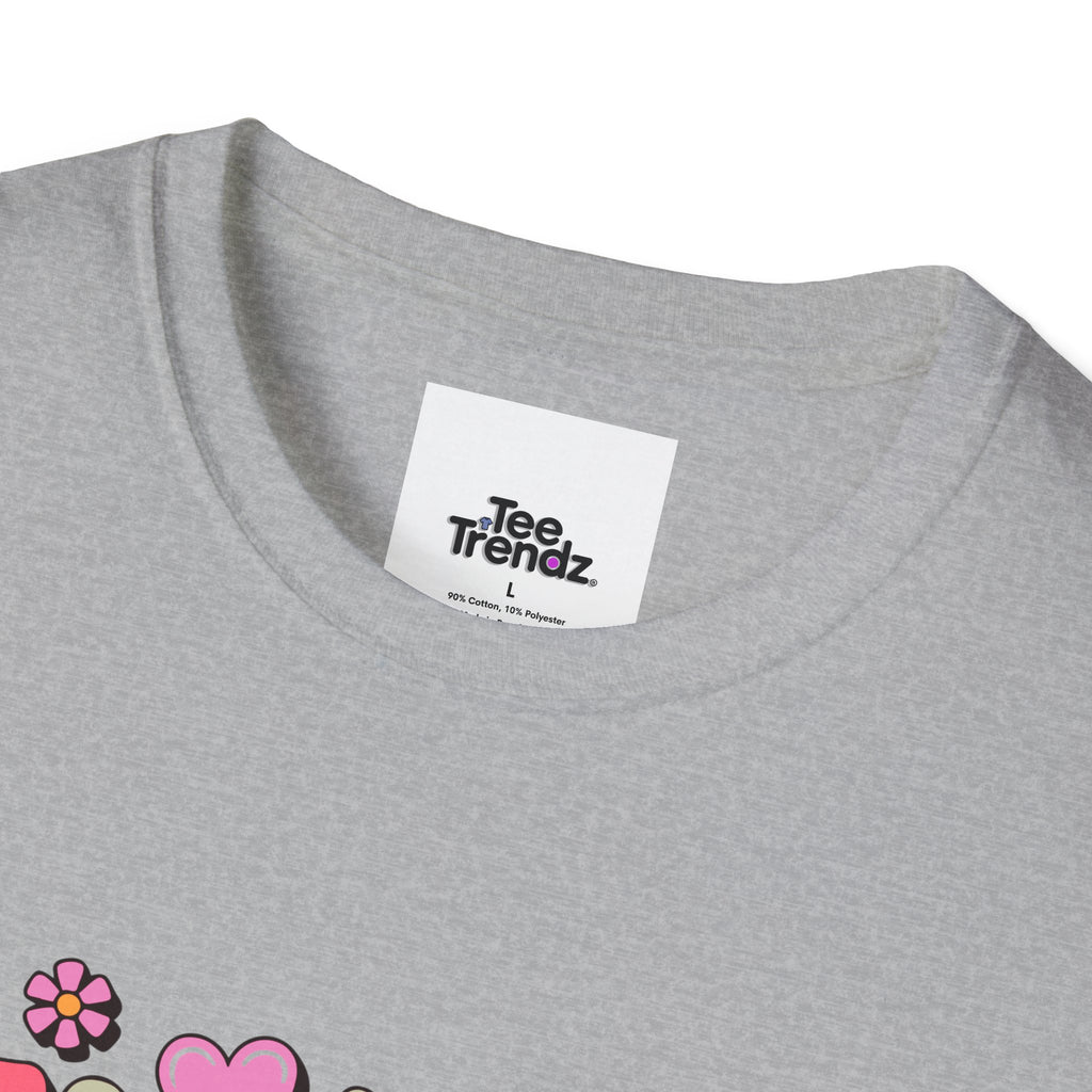 Flower Girl T-Shirt — Cute Retro Floral Wedding Tee for Kids