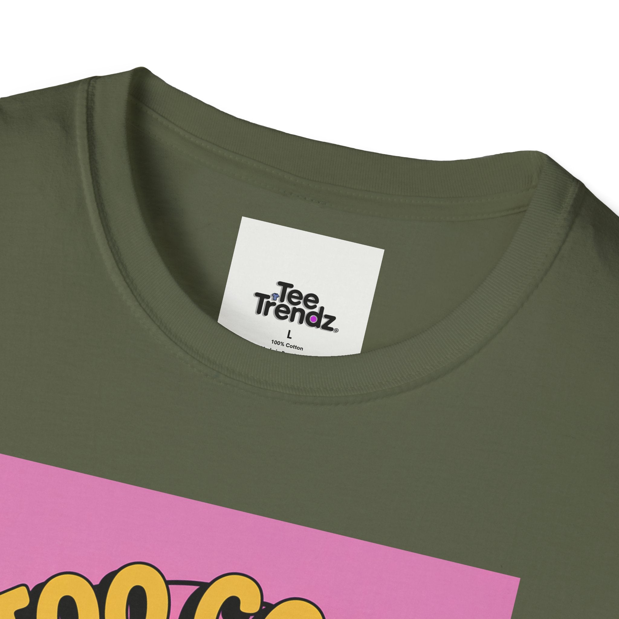 Too Cool for Traffic Avocado Tee — Retro Beach Car Graphic T-Shirt