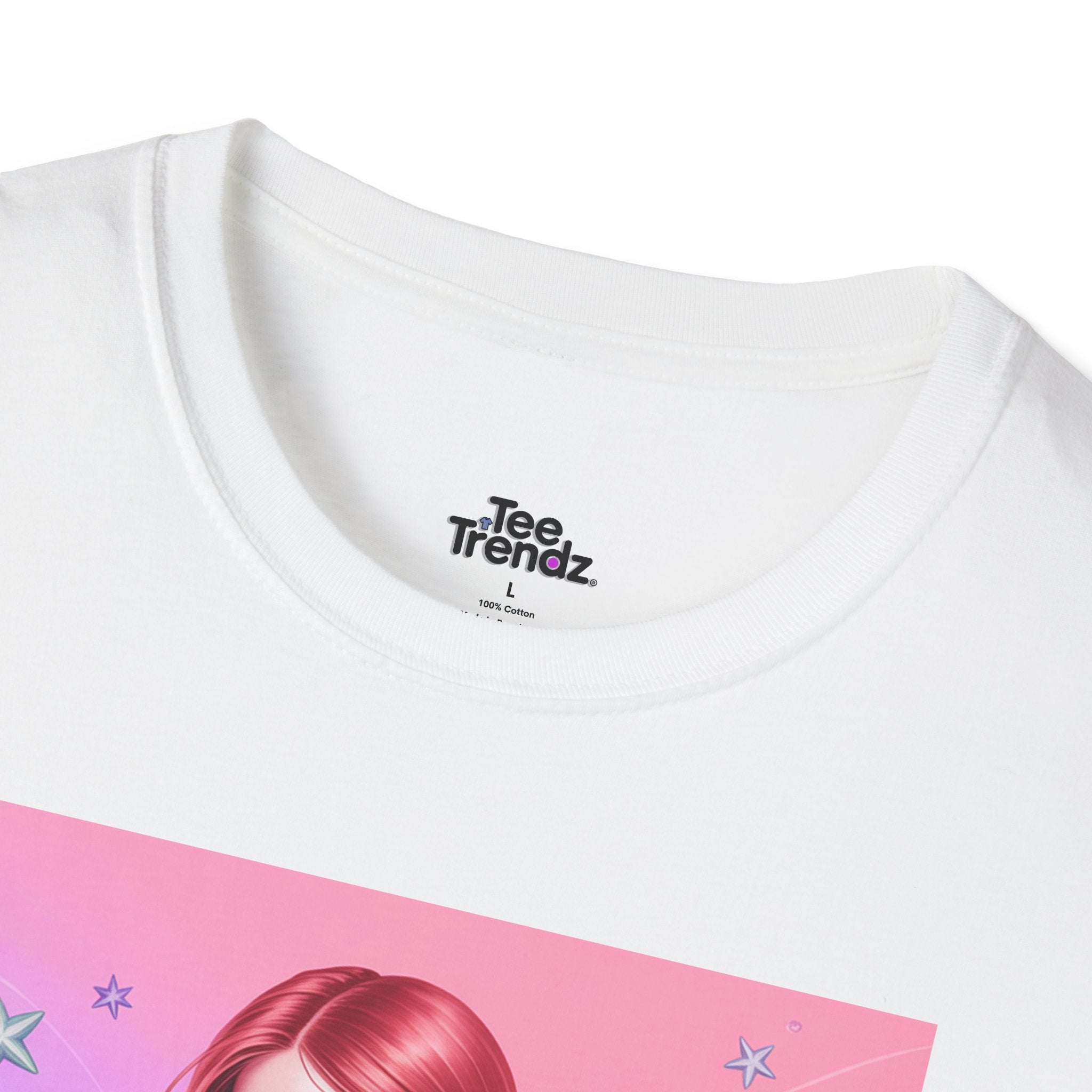 Mermaid Fantasy T-Shirt — Pastel Cosmic Sea Girl Graphic Tee