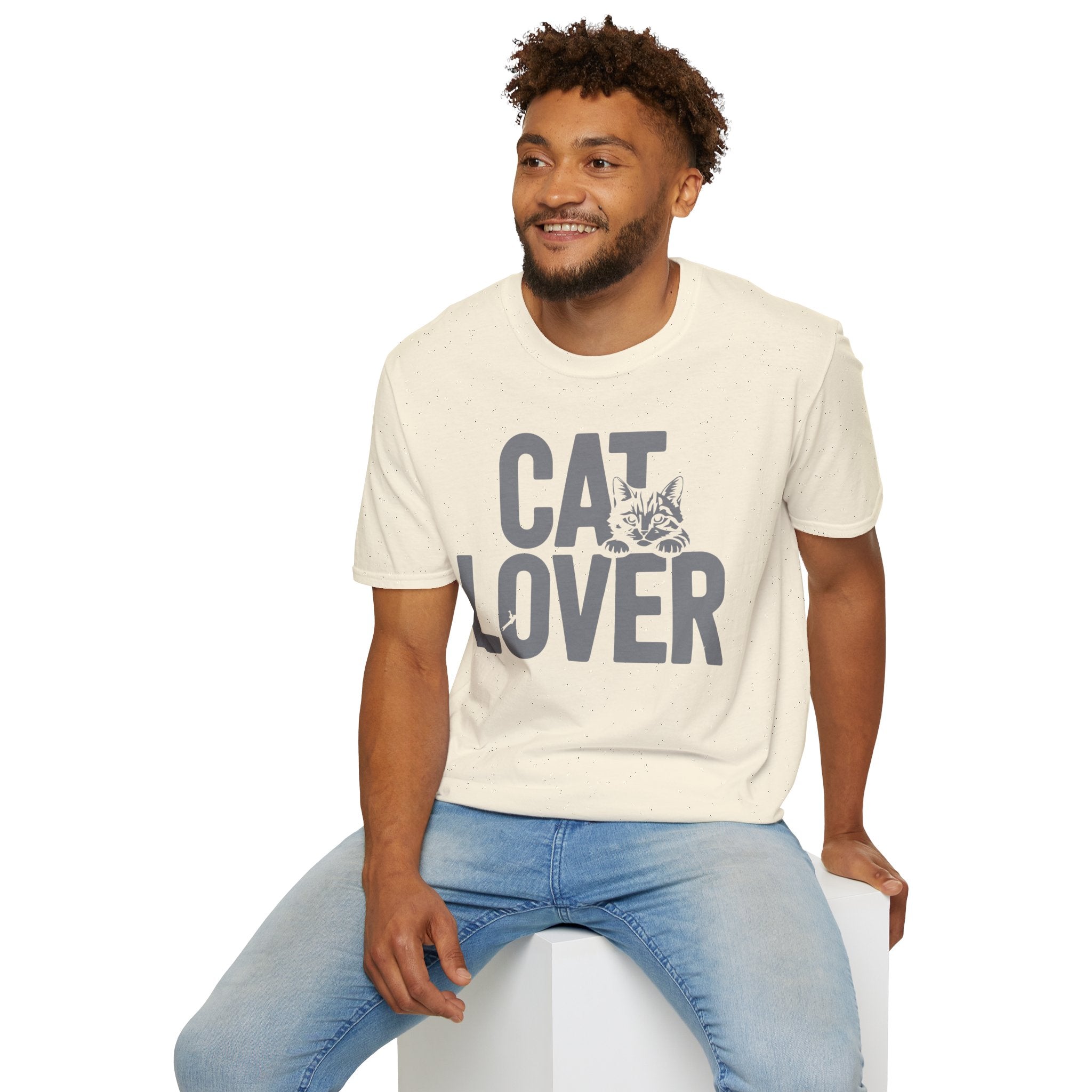 Cat Lover T-Shirt — Bold Graphic Tee for Cat Owners & Pet Lovers
