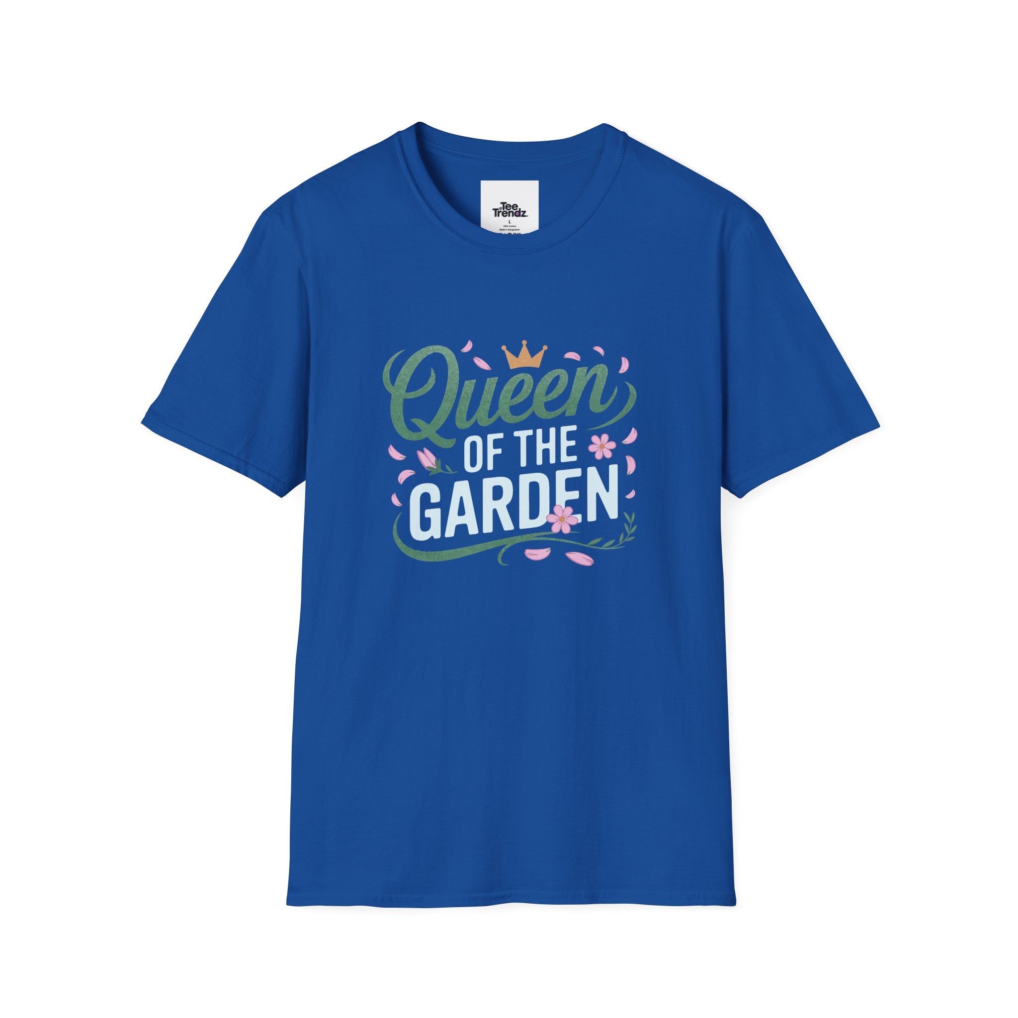 Queen of the Garden T-Shirt — Floral Gardener Gift