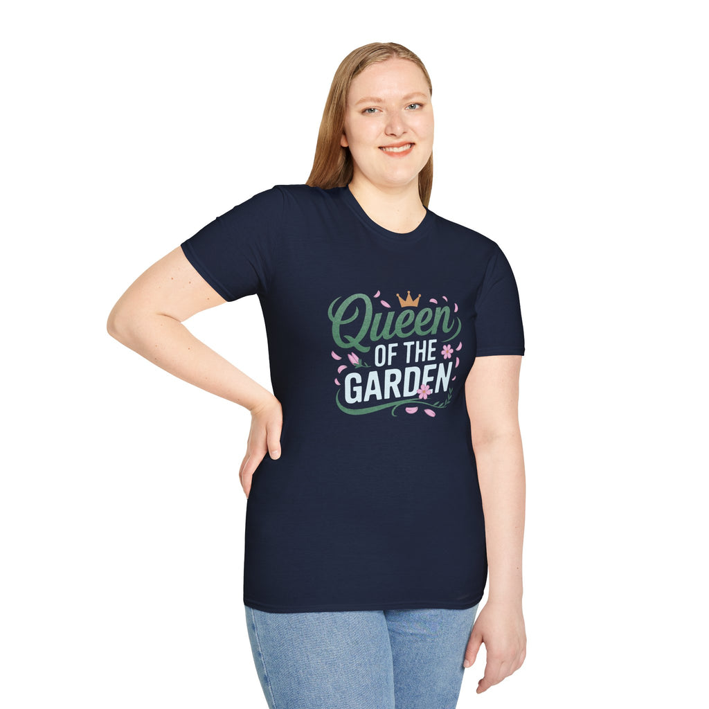 Queen of the Garden T-Shirt — Floral Gardener Gift