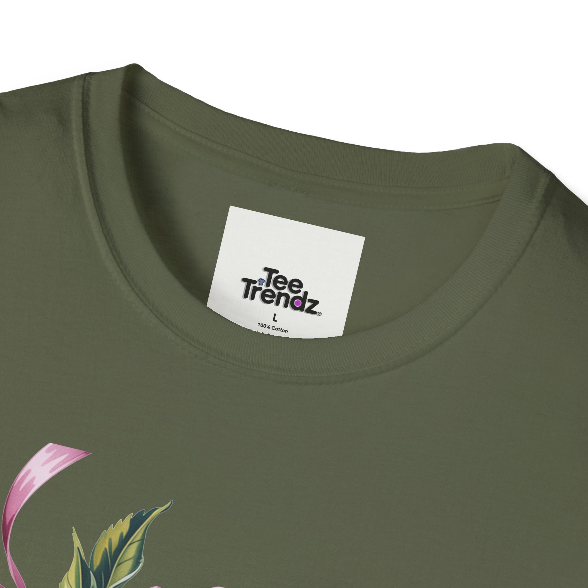 Happy Birthday Floral T-Shirt — Pink Blossom Birthday Tee