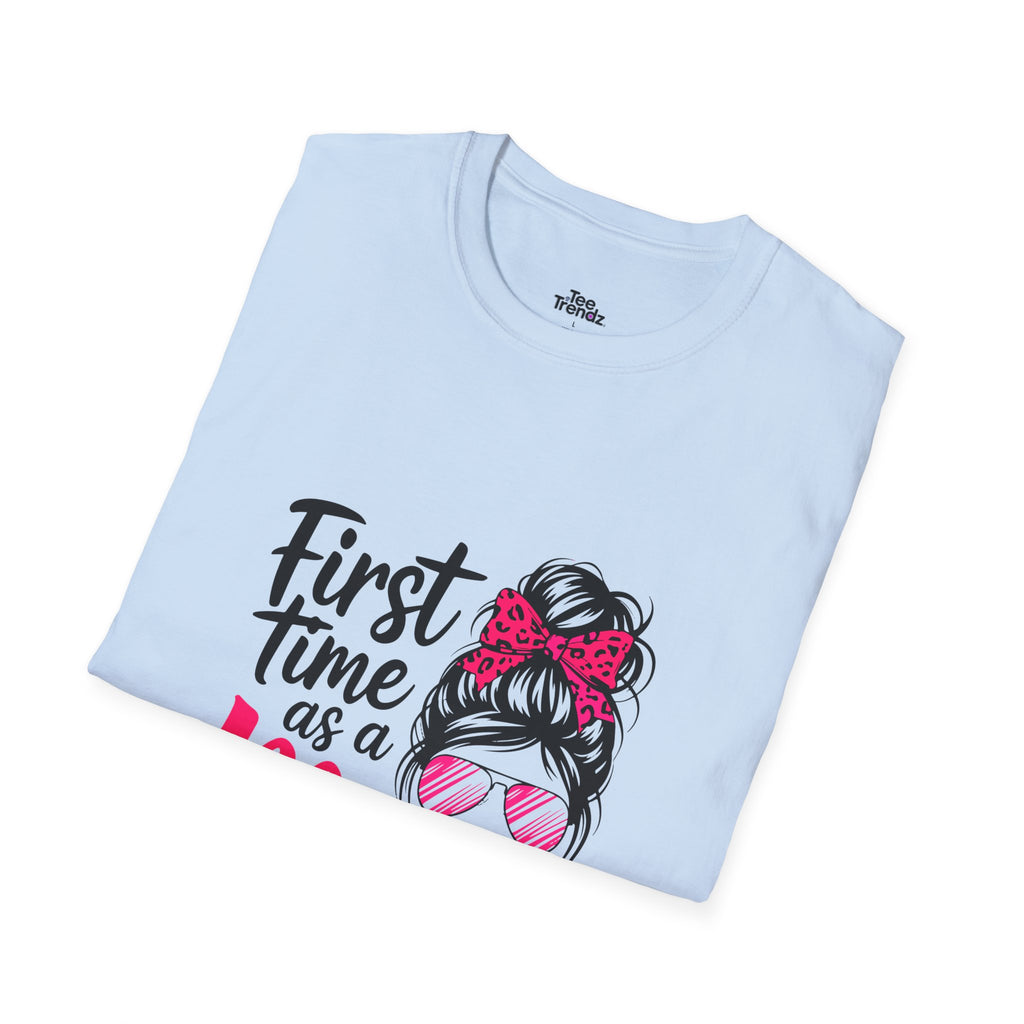 First Time As A Mom T-Shirt - New Mom Graphic Tee