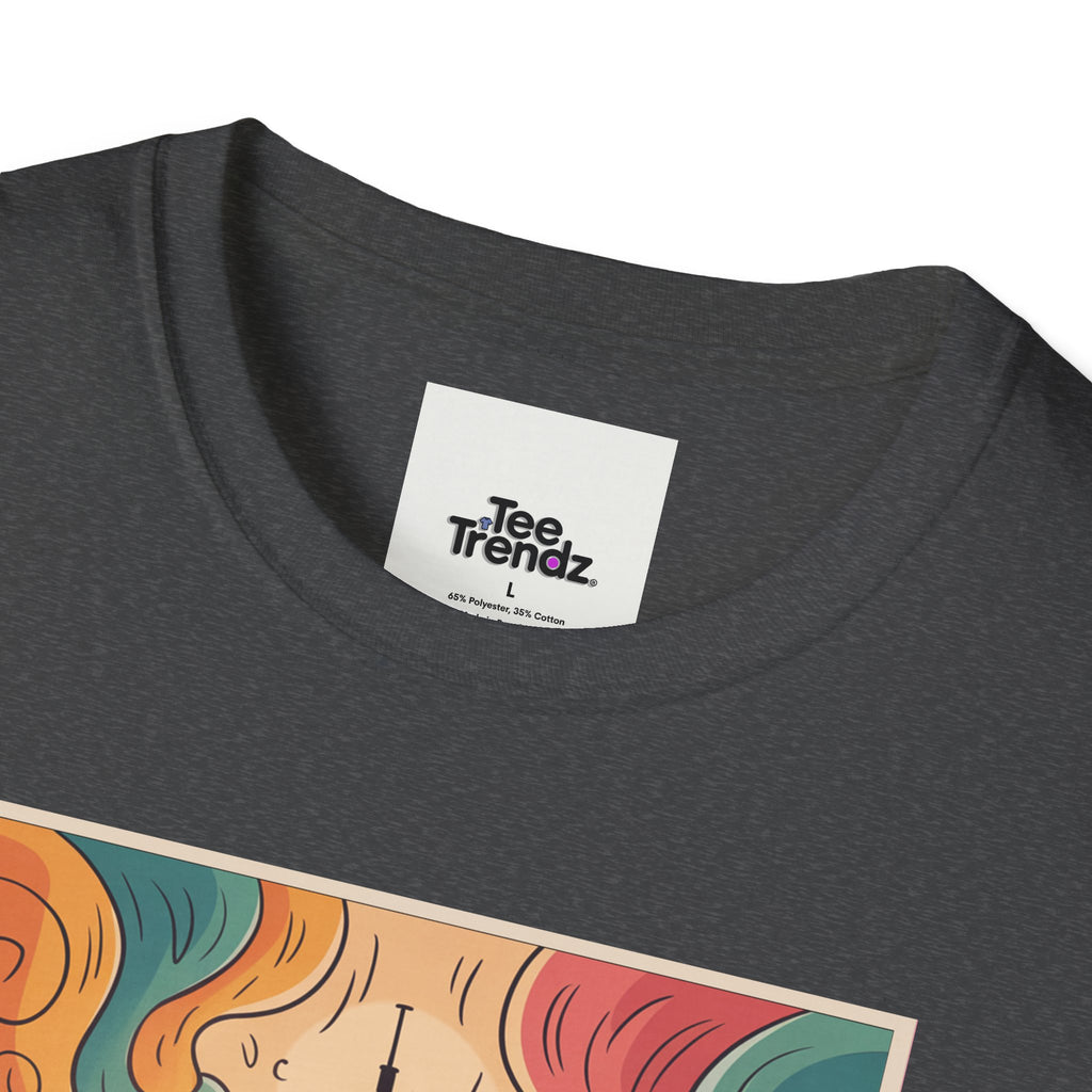 Eiffel Tower Retro Art T-Shirt — Vintage Paris Skyline Tee