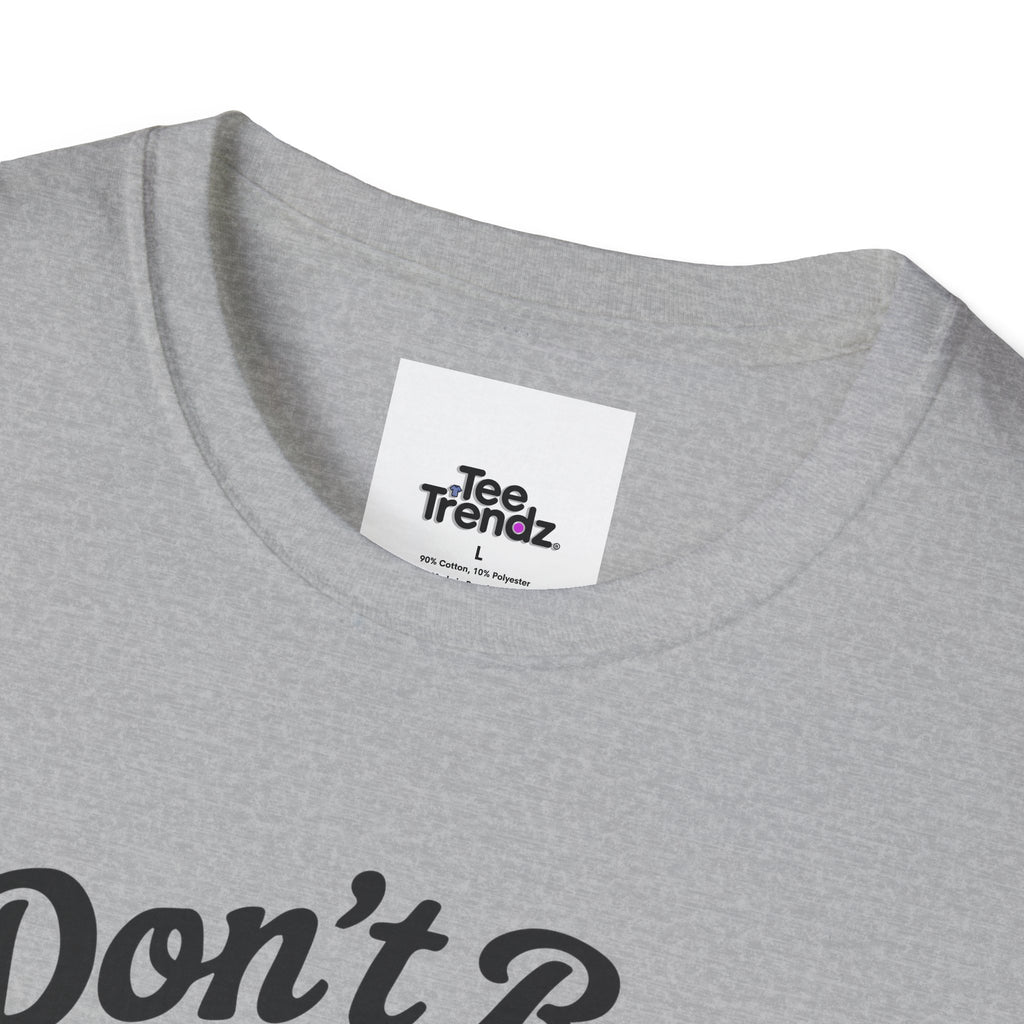 Don't Be a Bitch T-Shirt — Retro Cartoon Floral Graphic Tee