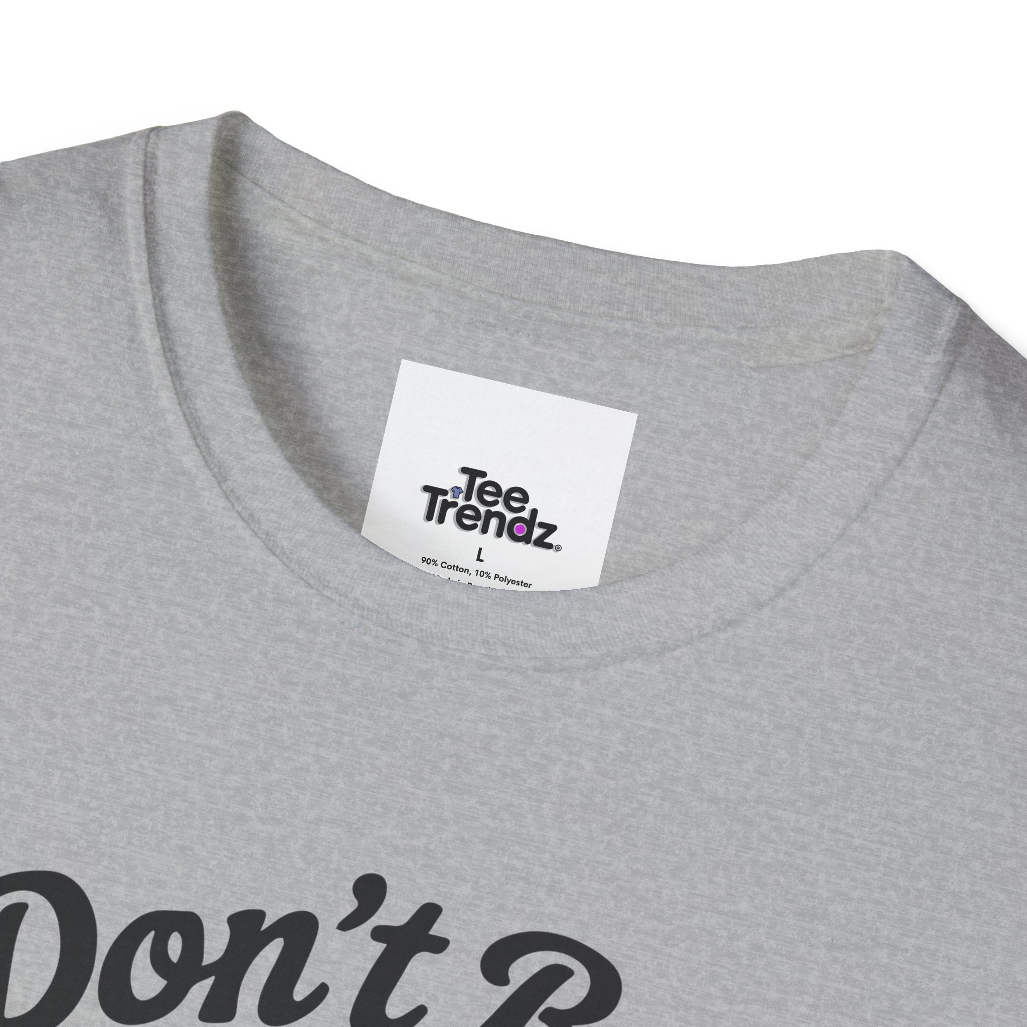 Don't Be a Bitch T-Shirt — Retro Cartoon Floral Graphic Tee