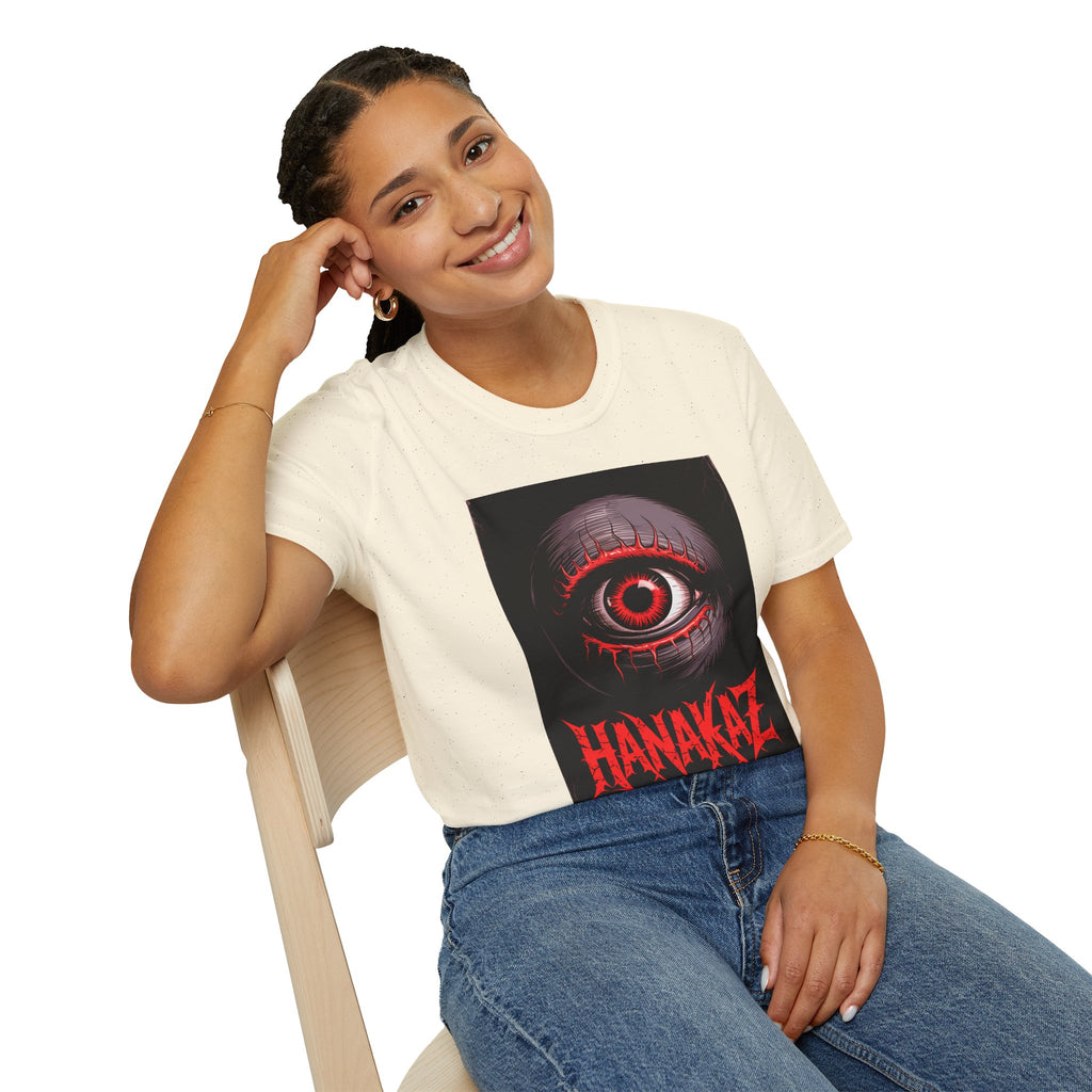 Hanakaz Red Eye Graphic T-Shirt
