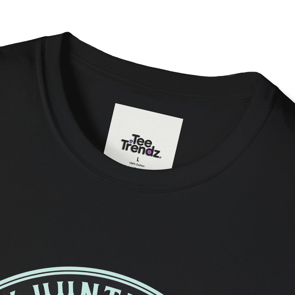 First Months Skeleton Family T-Shirt — "Black Hunter Family" Newborn Milestone Tee