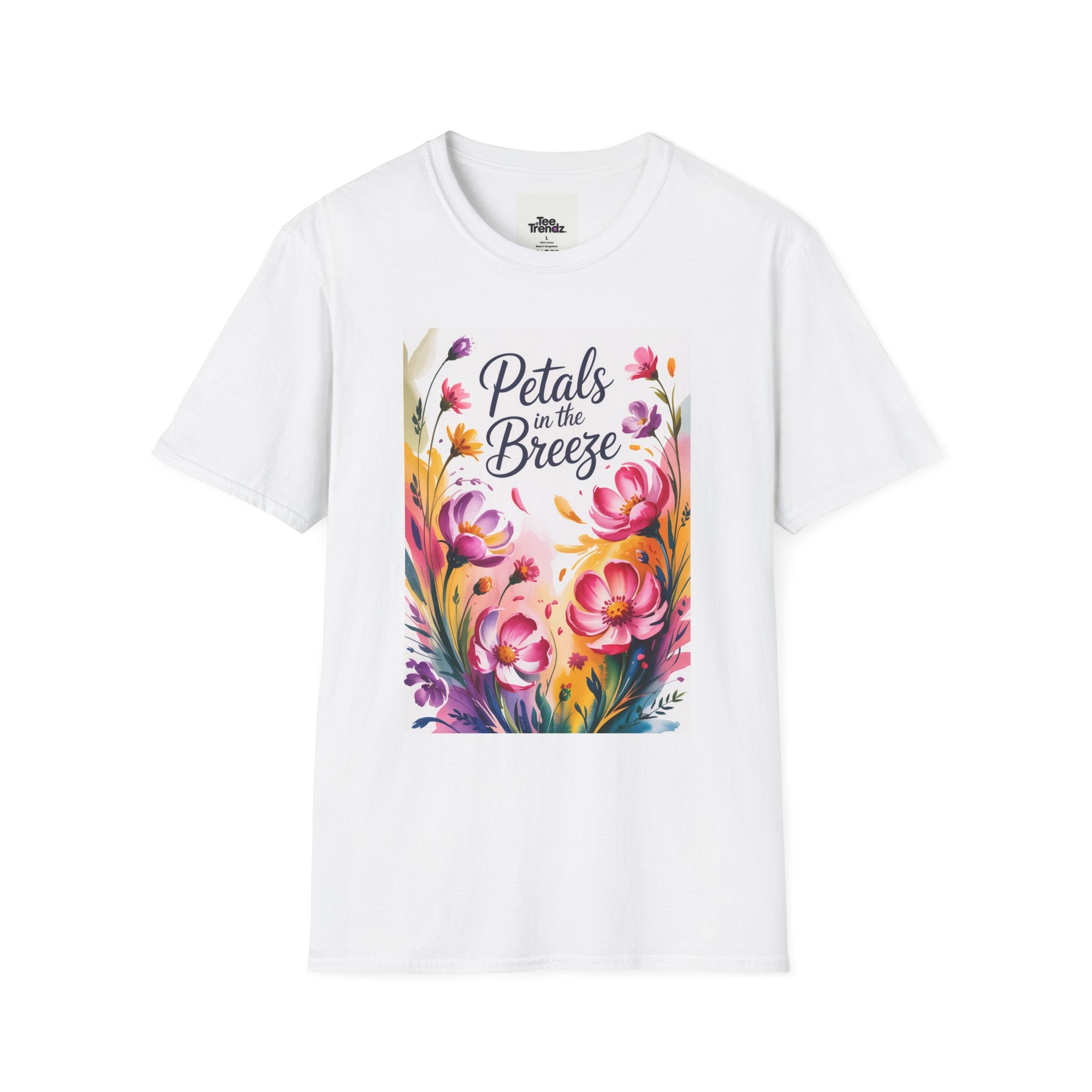 Petals in the Breeze Floral T-Shirt