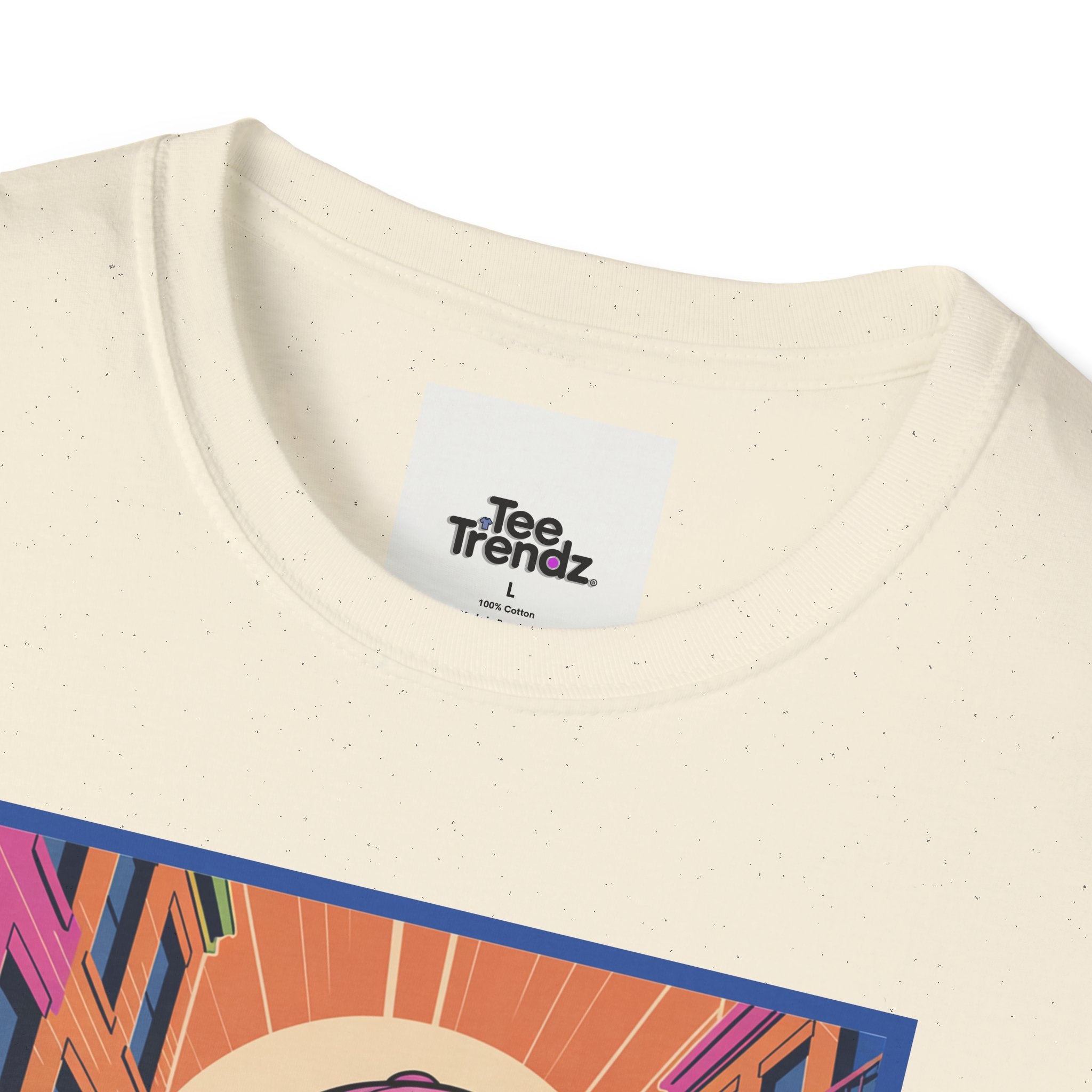 Skateboard Duck Graphic T-Shirt — Retro Streetwear Skateboarder Design