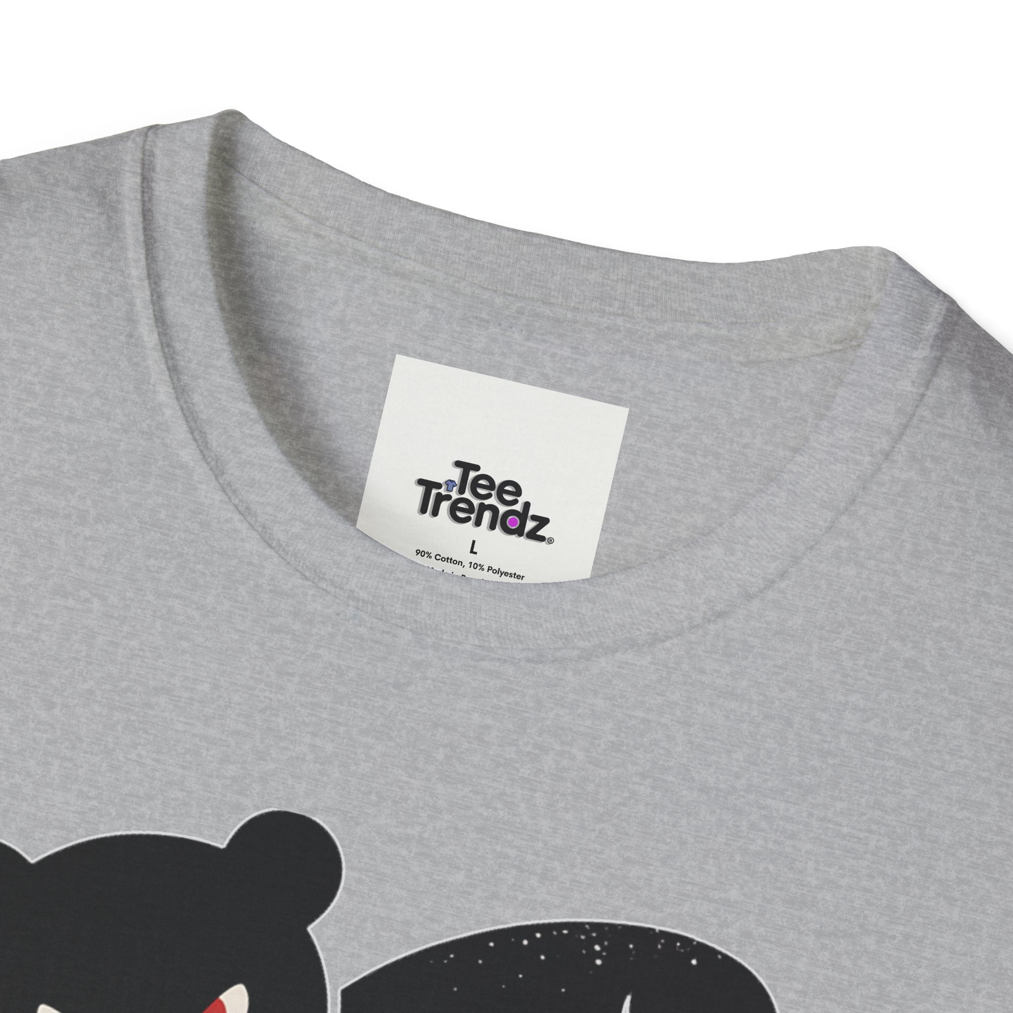 Karate Bear T‑Shirt — Martial Arts Bear with ‘KARATE’ and Japanese Text