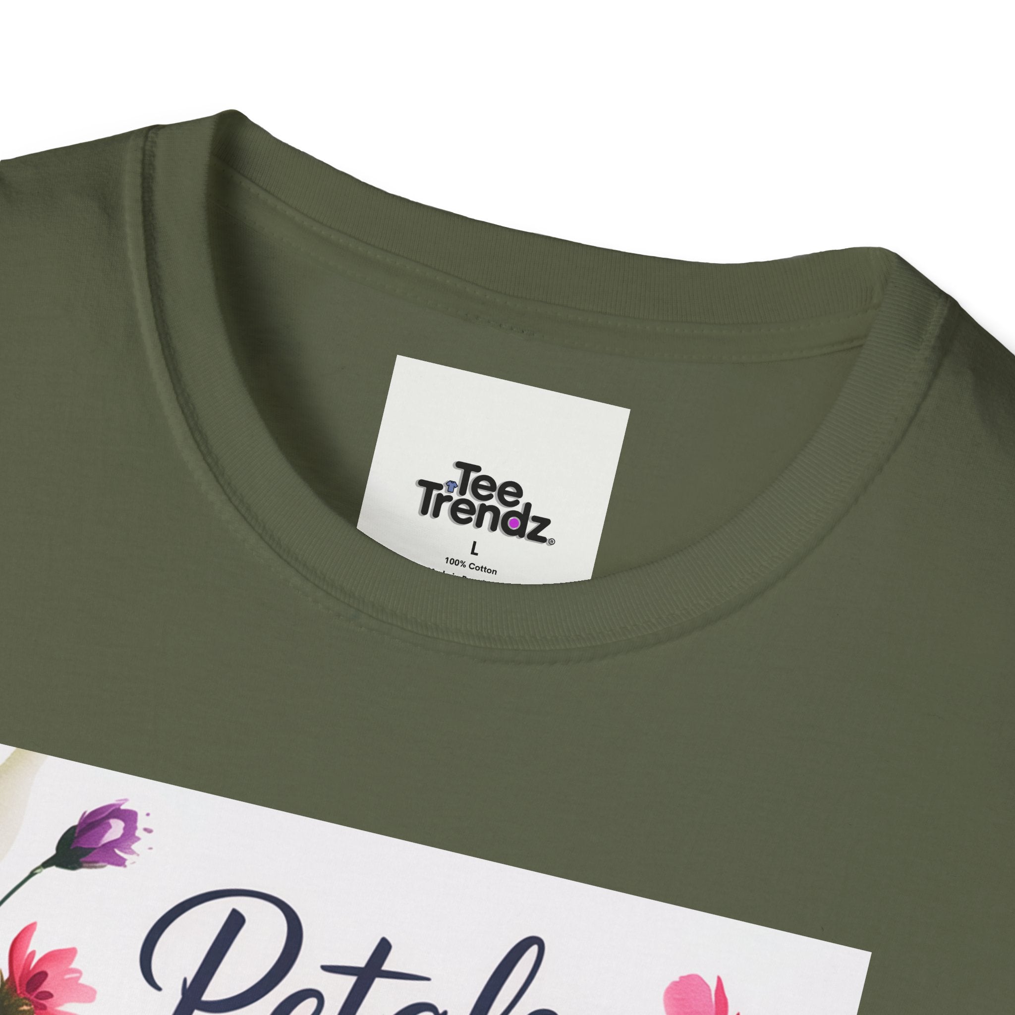 Petals in the Breeze Floral T-Shirt