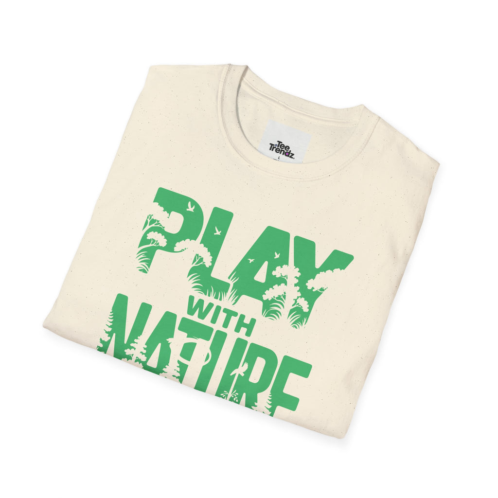 Play With Nature T-Shirt — Eco Adventure Graphic Tee