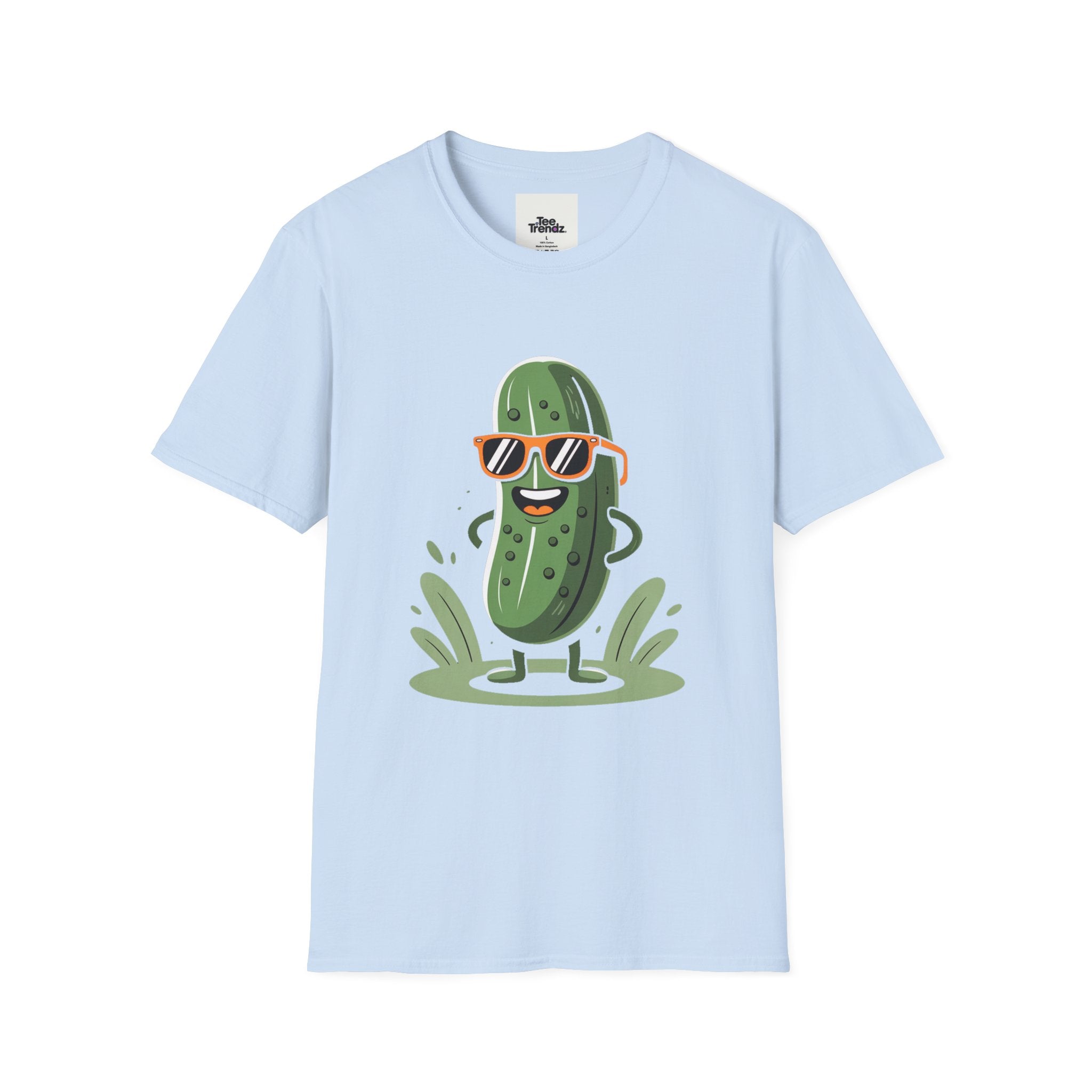 Cool Pickle Graphic T-Shirt — Sunglasses Pickle Funny Cute Tee