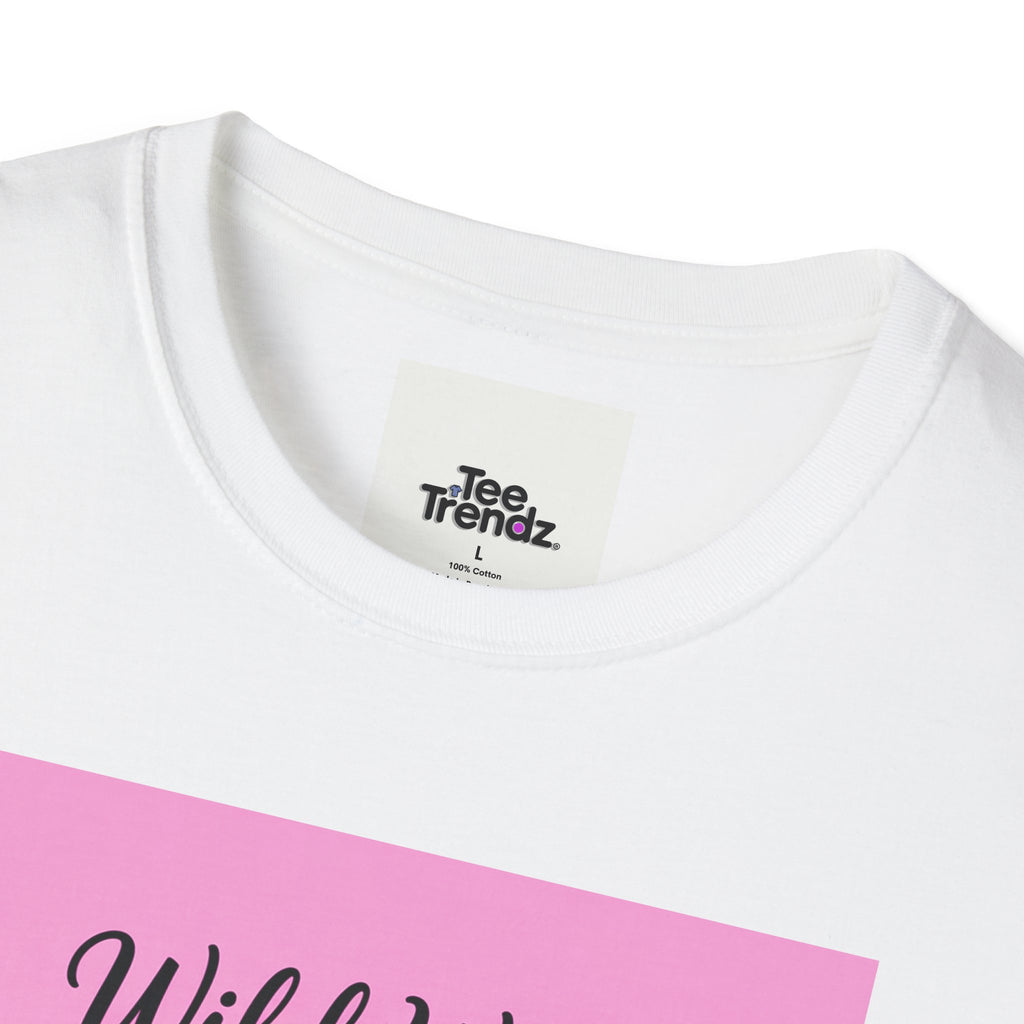 Wild West Pink Cowboy Hat T-Shirt — Floral Western Graphic Tee
