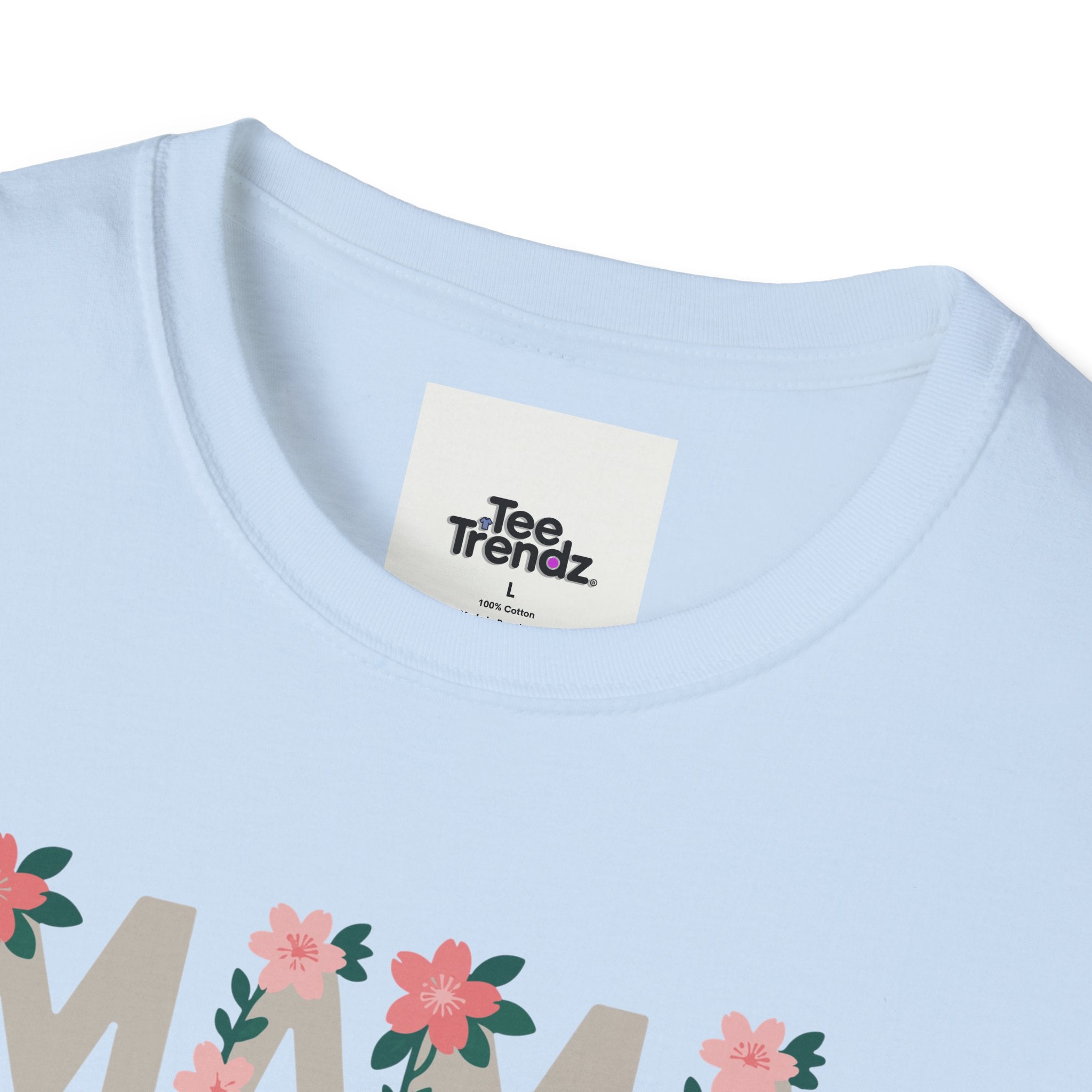 Mama Bear Floral T-Shirt — Mother's Day Mom Tee