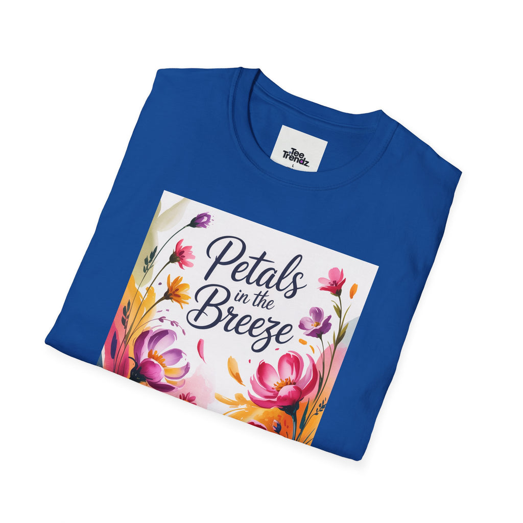 Petals in the Breeze Floral T-Shirt