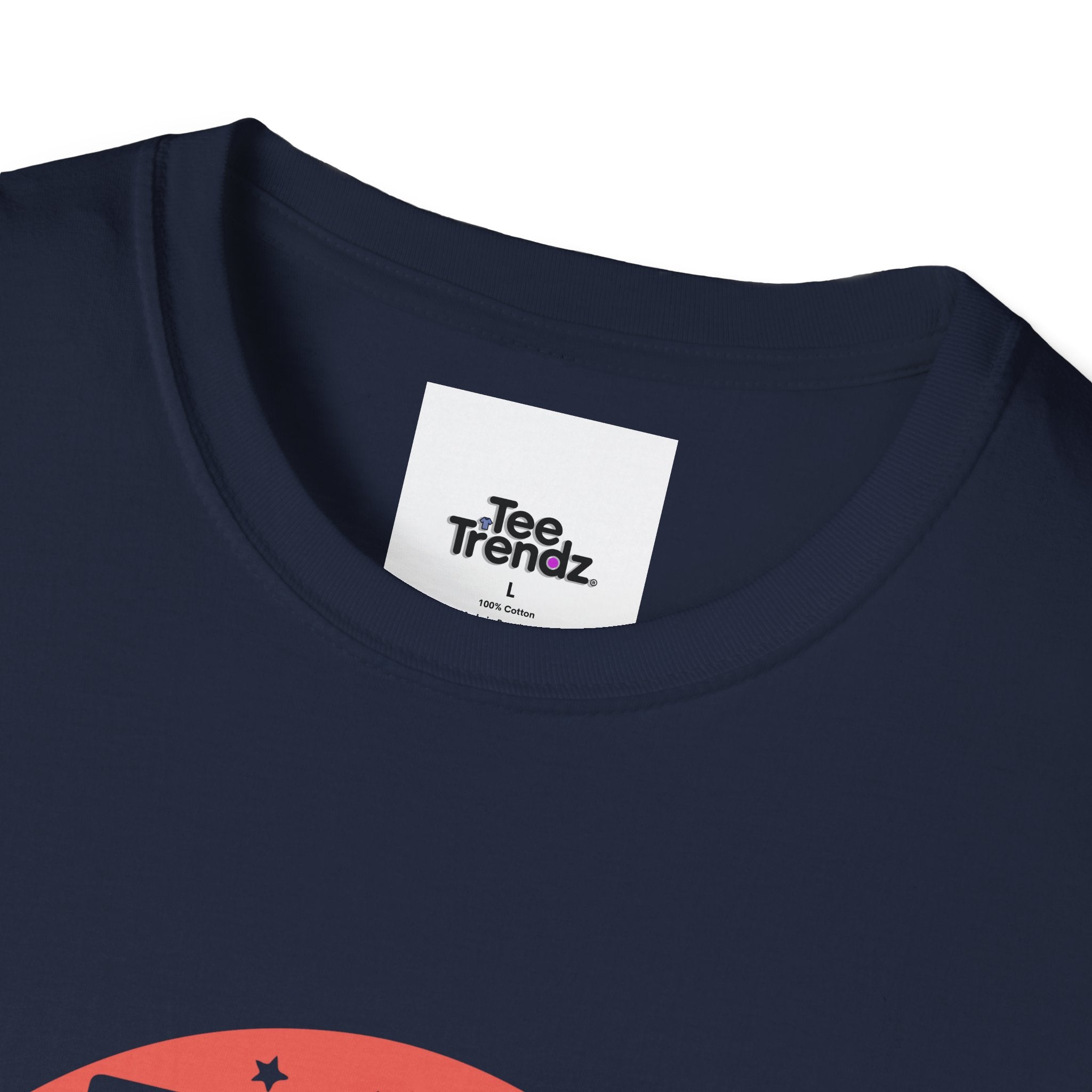 Stay Pawsitive Cat T-Shirt — Retro Rainbow Cat Graphic Tee
