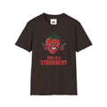 Stroberry Tee – Funny Cartoon Strawberry Graphic T-Shirt (“This Is A Stroberry”)