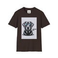 Labrador Cool T-Shirt — Black Lab with Sunglasses Graphic