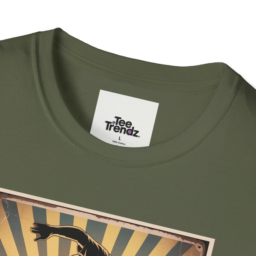 Los Angeles Skateboard Vintage Poster T-Shirt