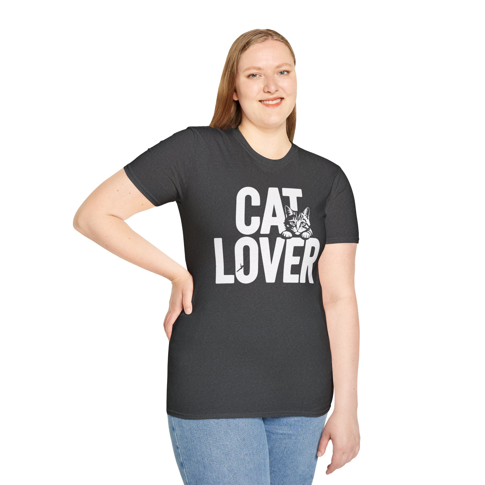 Cat Lover T-Shirt — Bold Graphic Tee for Cat Owners & Pet Lovers