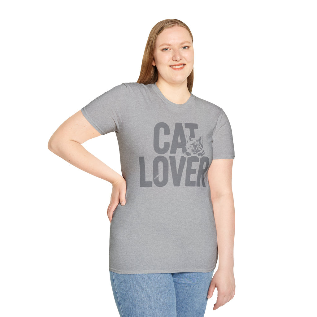 Cat Lover T-Shirt — Bold Graphic Tee for Cat Owners & Pet Lovers