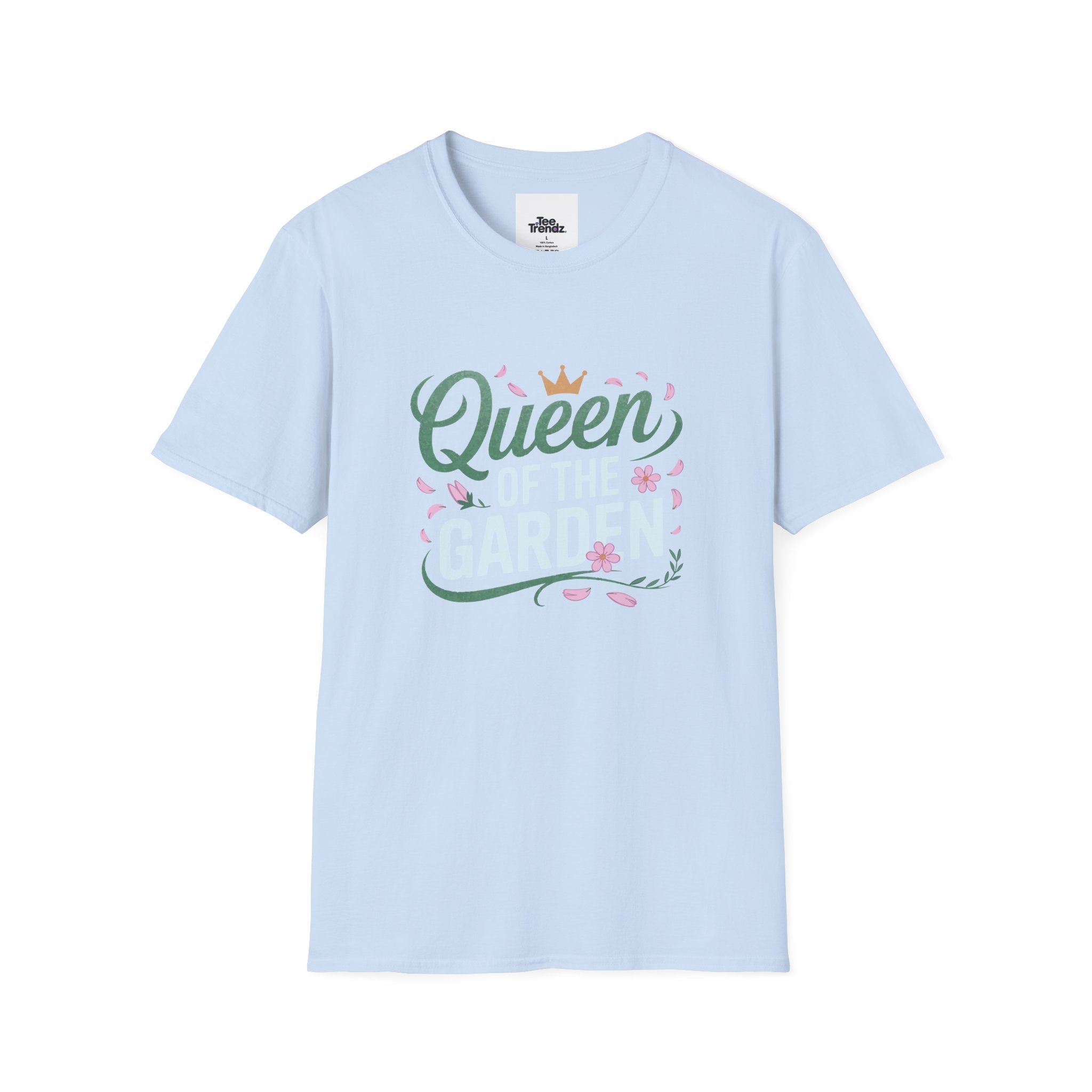 Queen of the Garden T-Shirt — Floral Gardener Gift