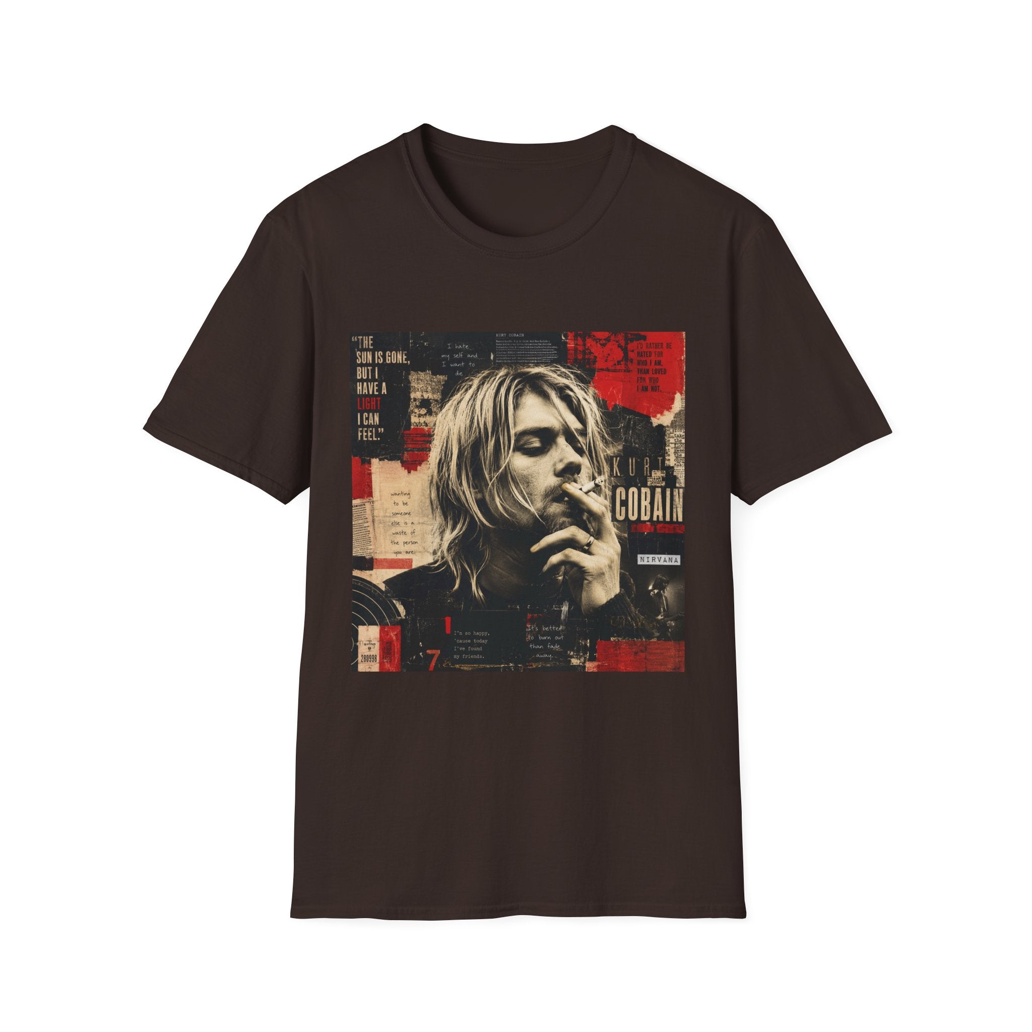 Vintage Grunge Band Portrait T-Shirt