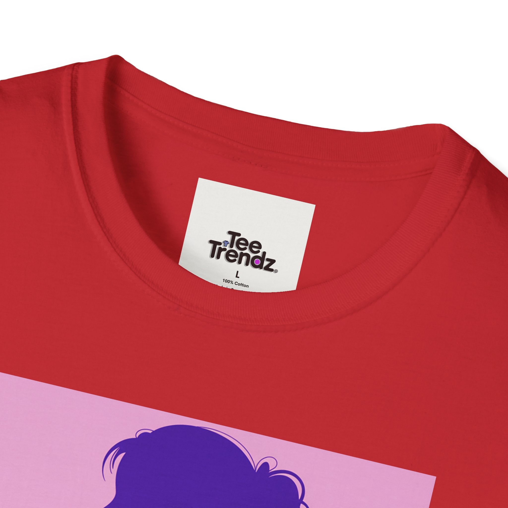 Floral Silhouette T-Shirt — Woman in Bloom Graphic Tee