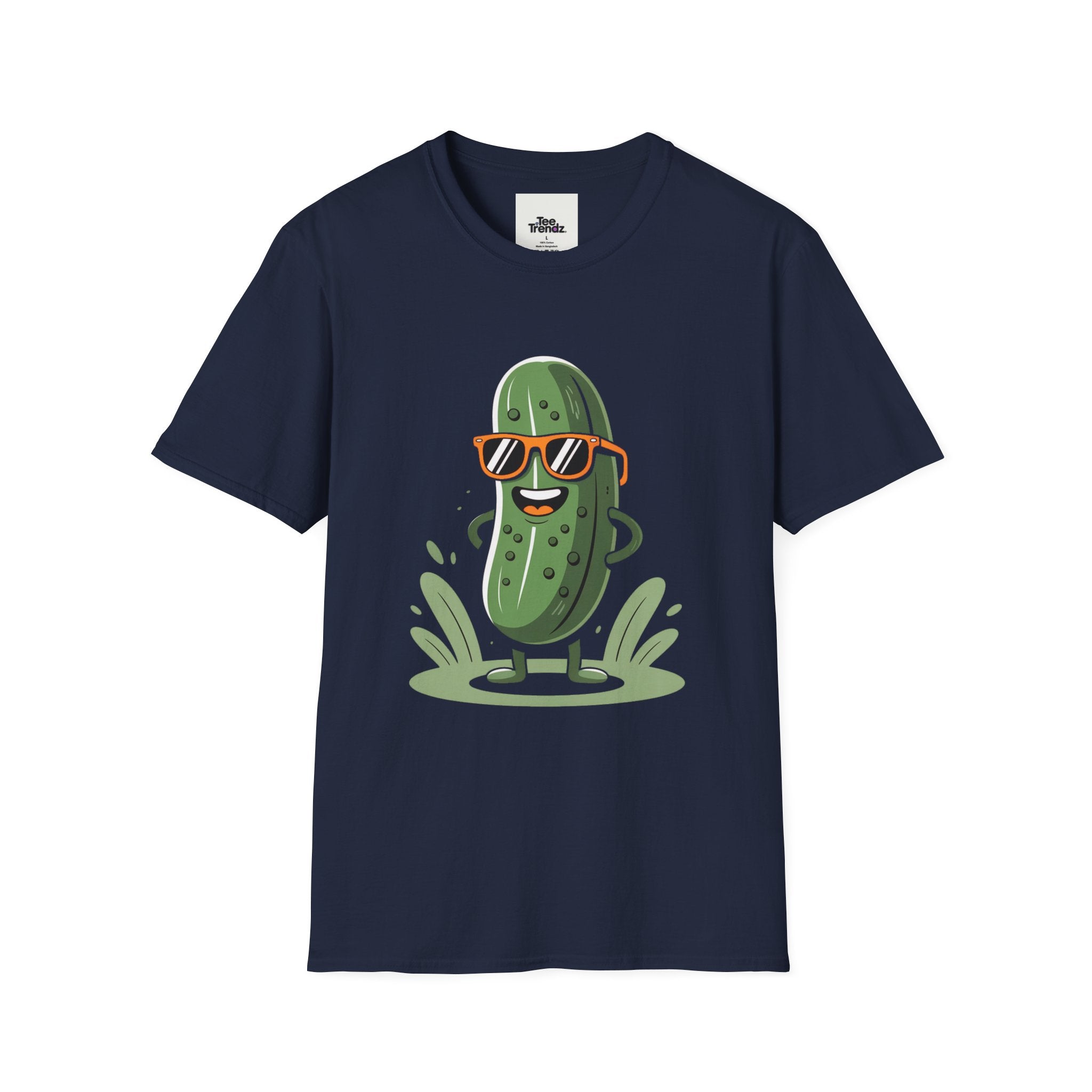 Cool Pickle Graphic T-Shirt — Sunglasses Pickle Funny Cute Tee