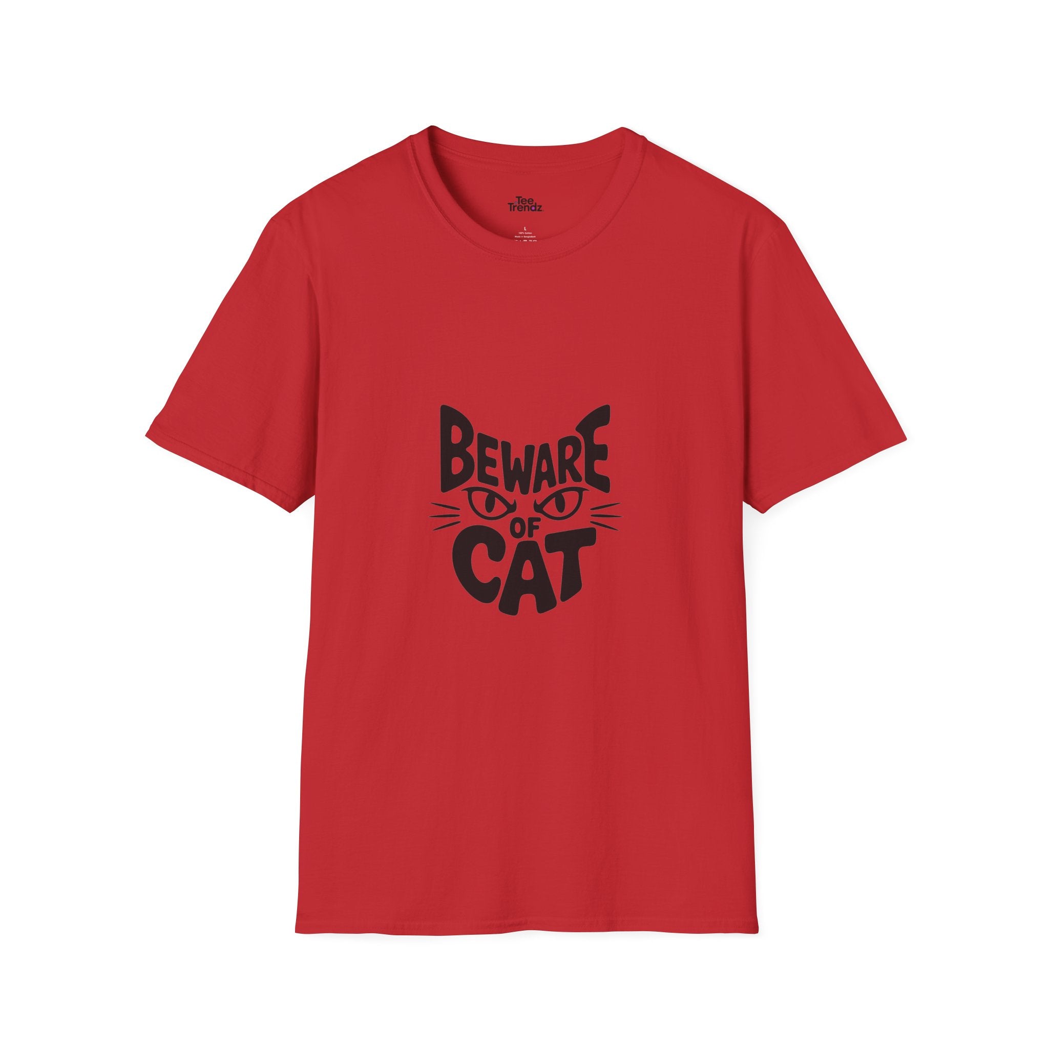 Beware of Cat T-Shirt — Funny Cat Lover Tee