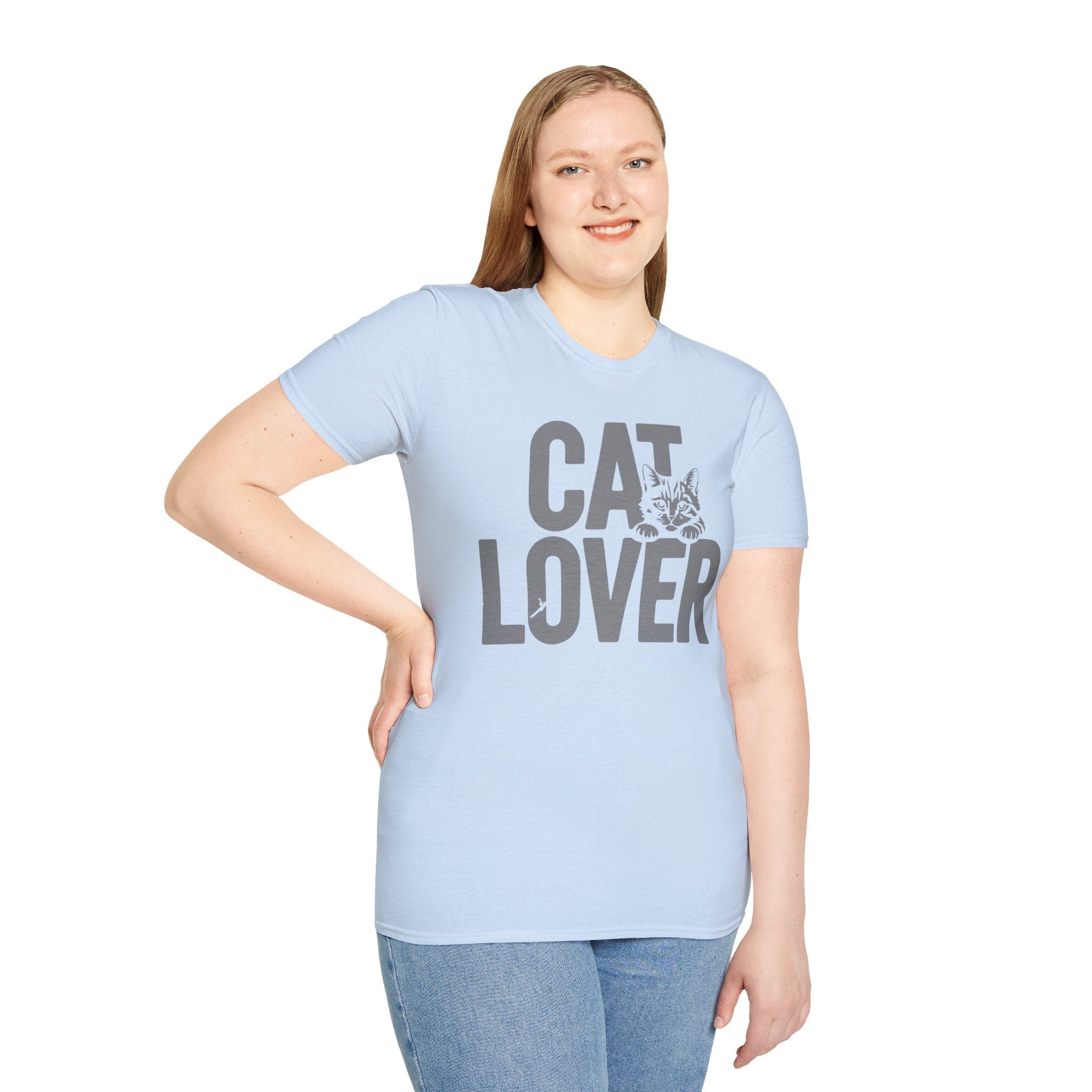 Cat Lover T-Shirt — Bold Graphic Tee for Cat Owners & Pet Lovers