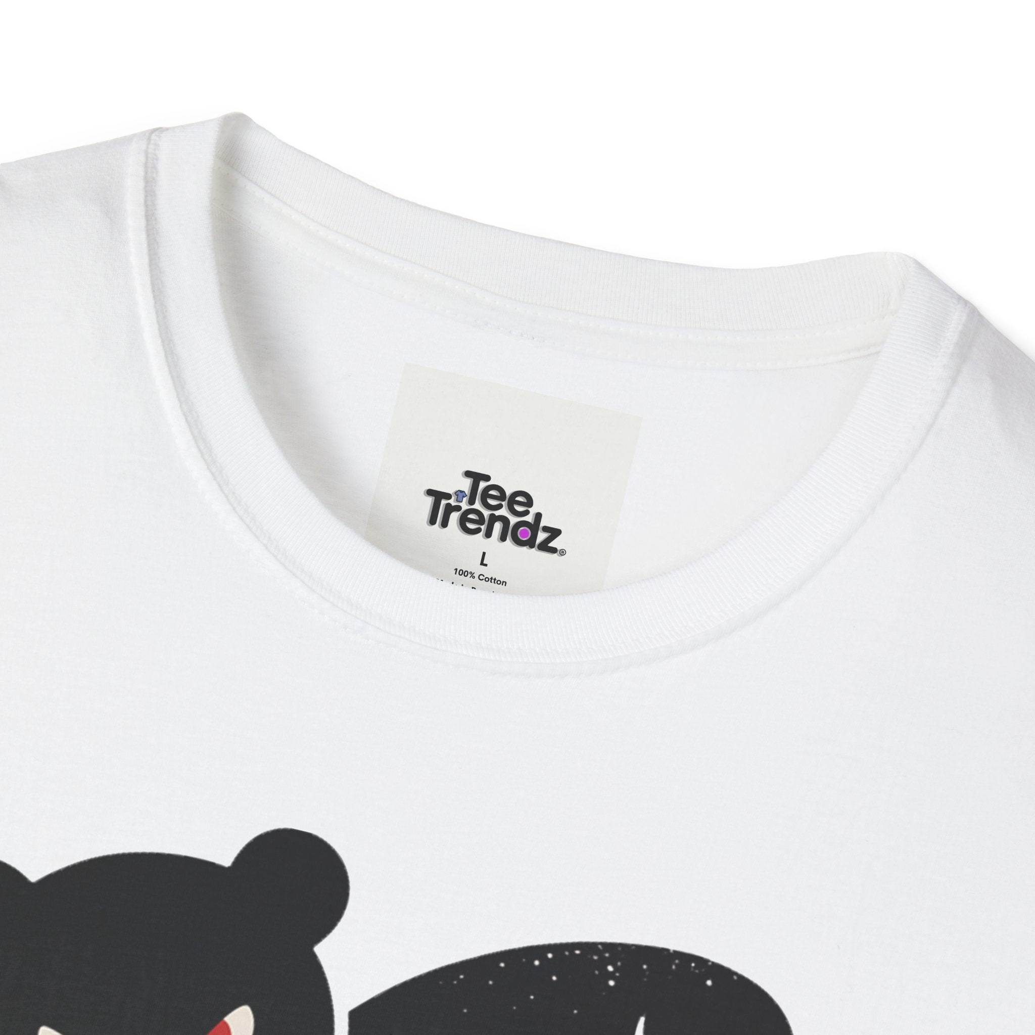 Karate Bear T‑Shirt — Martial Arts Bear with ‘KARATE’ and Japanese Text