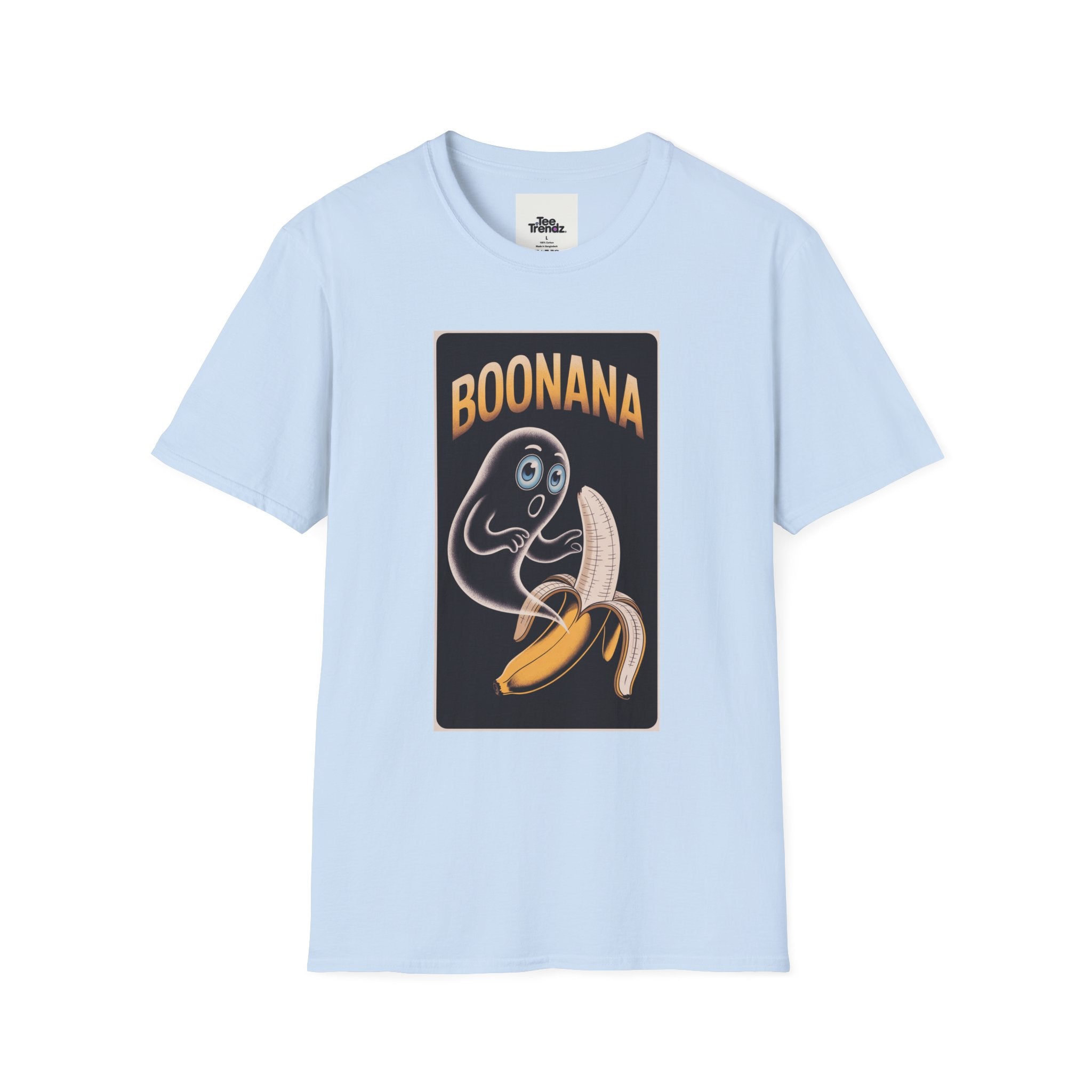 T-Shirt — "Boonana" Ghost with Banana Retro Graphic