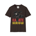 Karate Bear T‑Shirt — Martial Arts Bear with ‘KARATE’ and Japanese Text