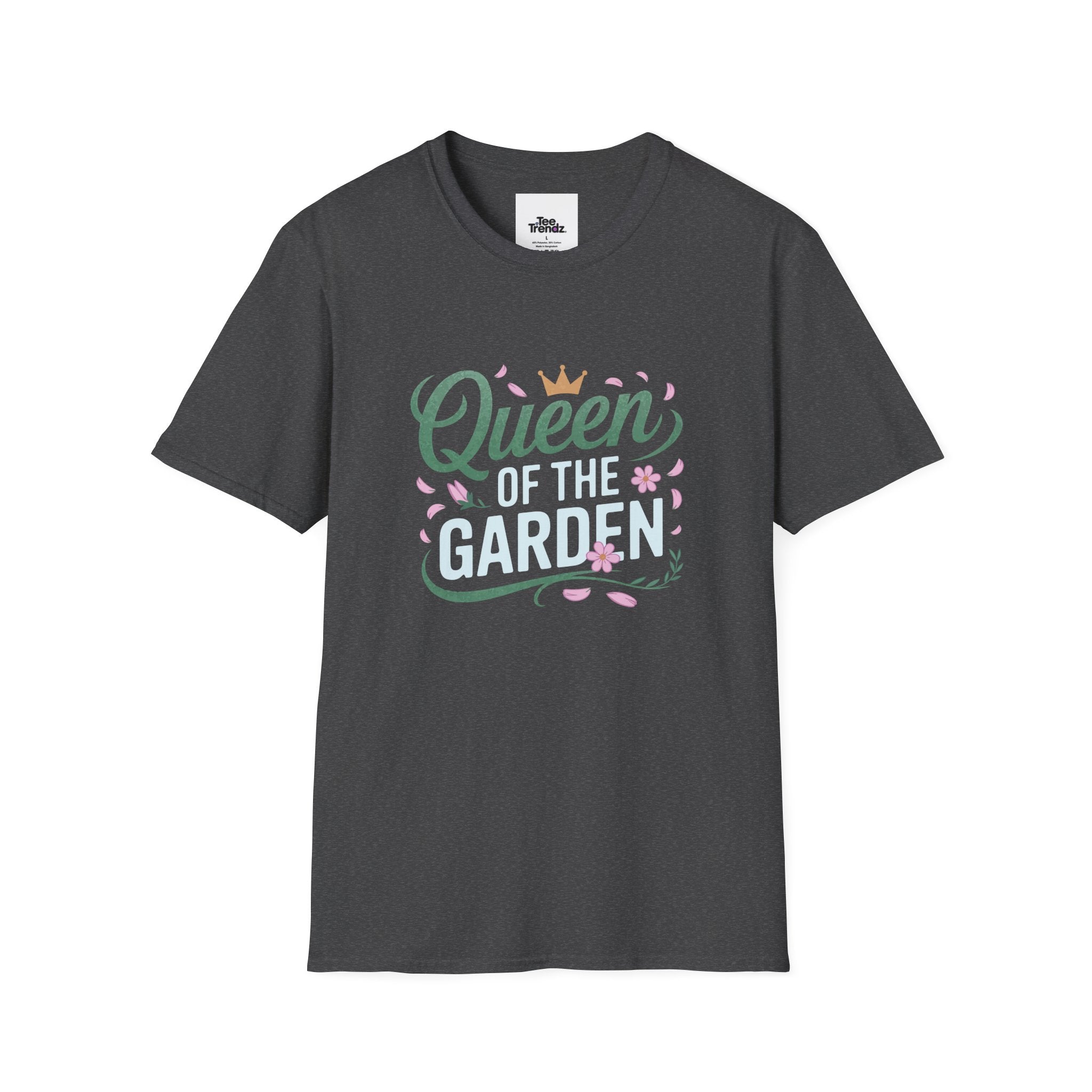 Queen of the Garden T-Shirt — Floral Gardener Gift