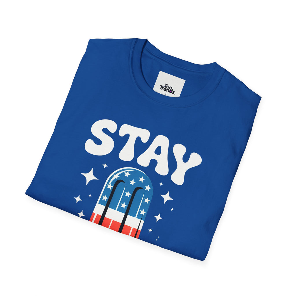 Stay Cool Popsicle T-Shirt — Retro Summer Graphic Tee
