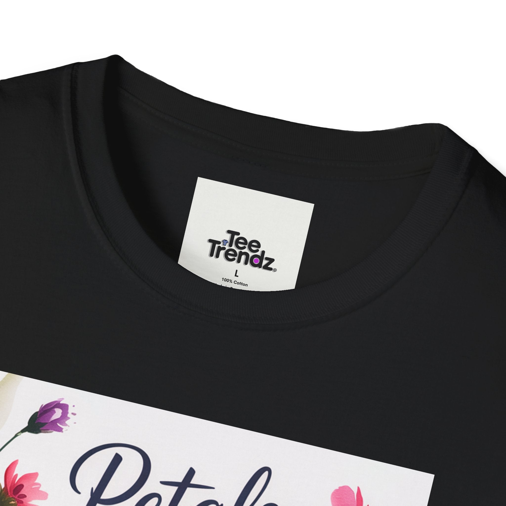 Petals in the Breeze Floral T-Shirt