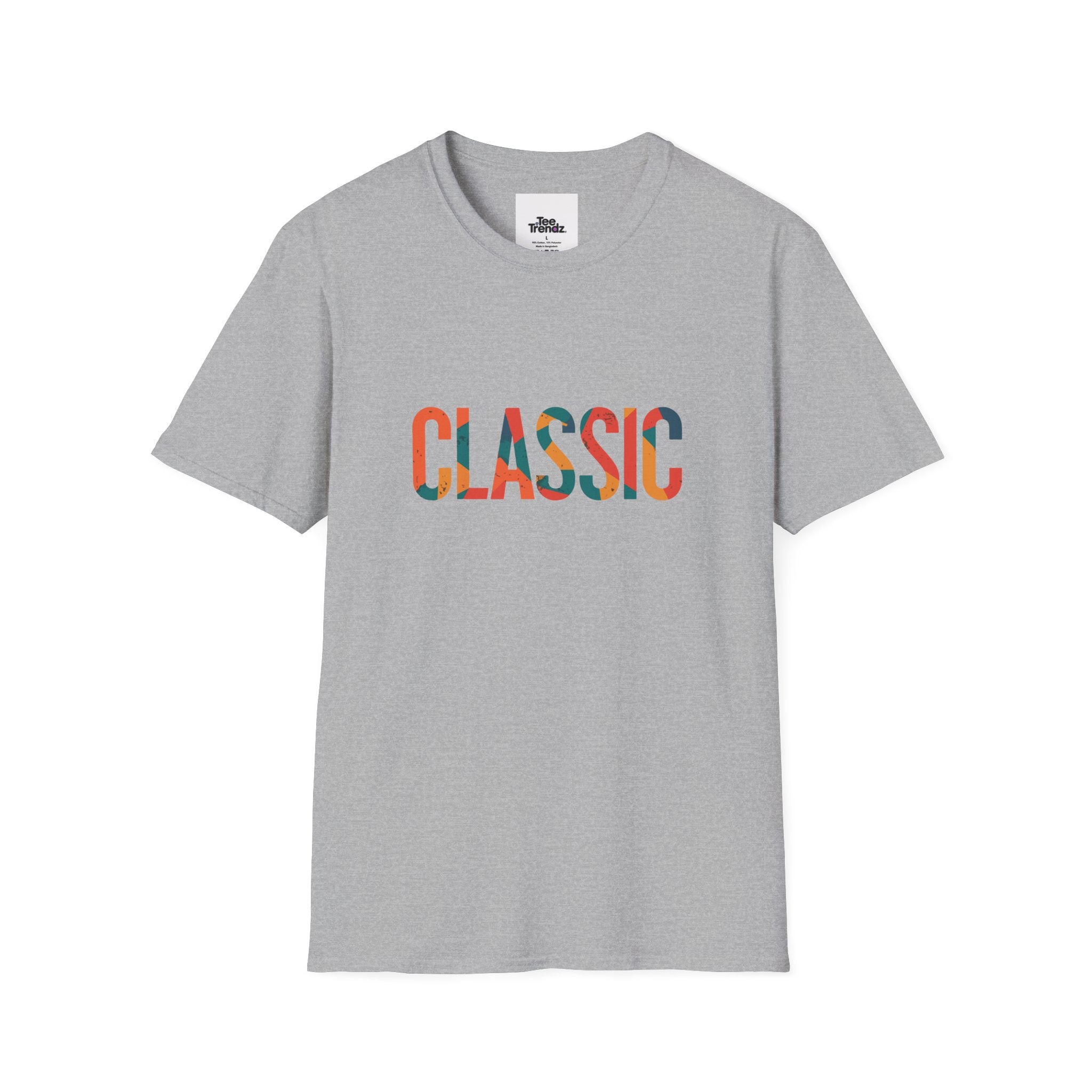 Classic Retro Text T-Shirt