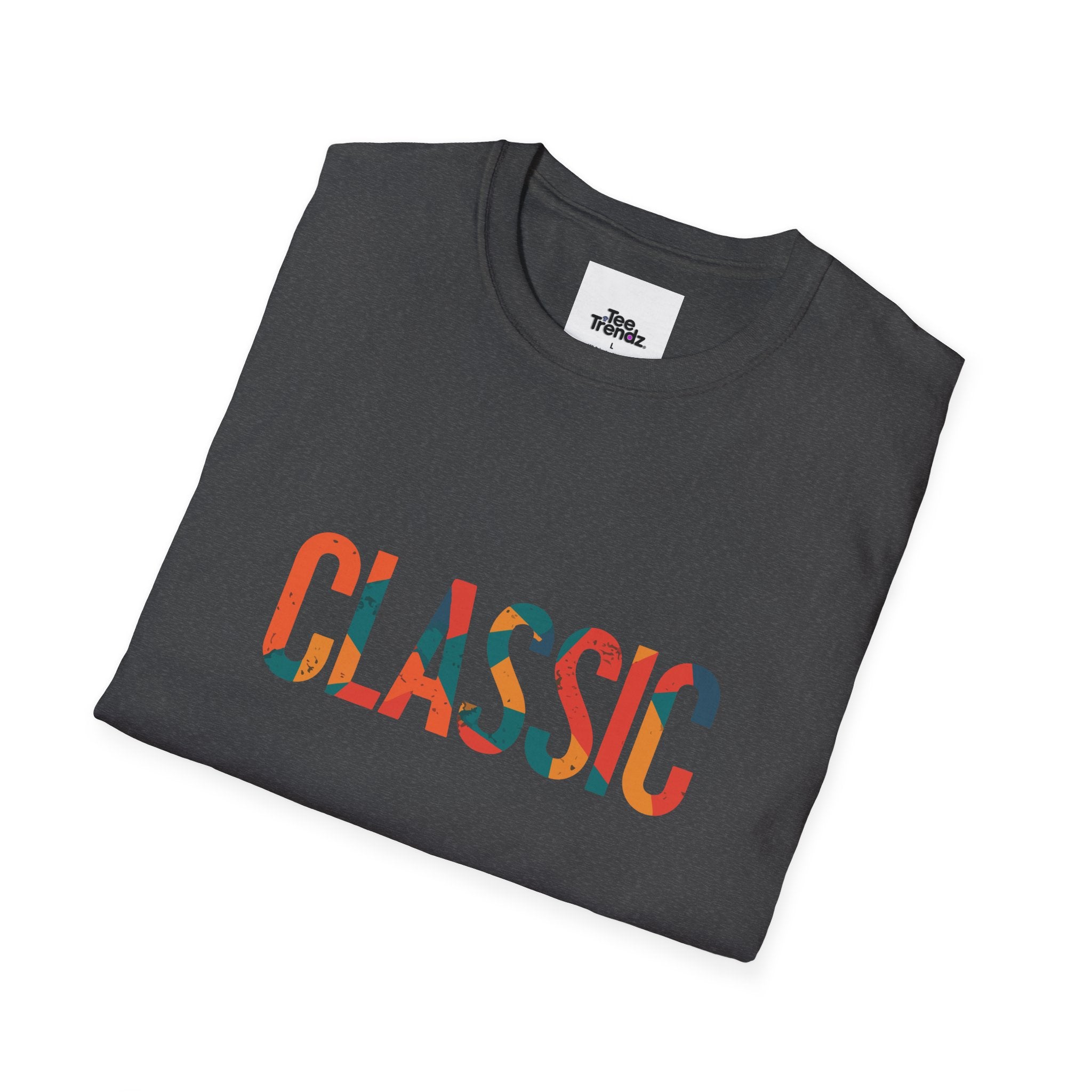 Classic Retro Text T-Shirt