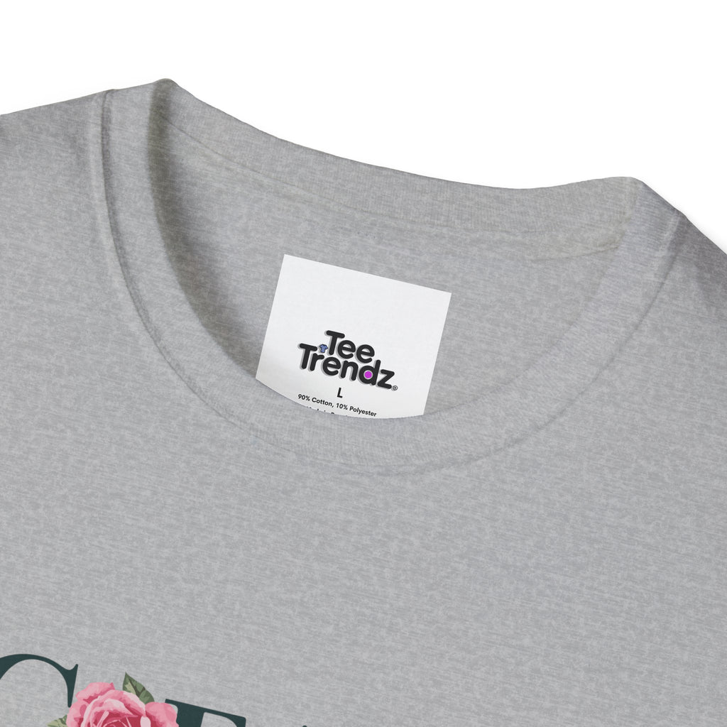 Create Your Own Future T-Shirt — Floral Motivational Tee