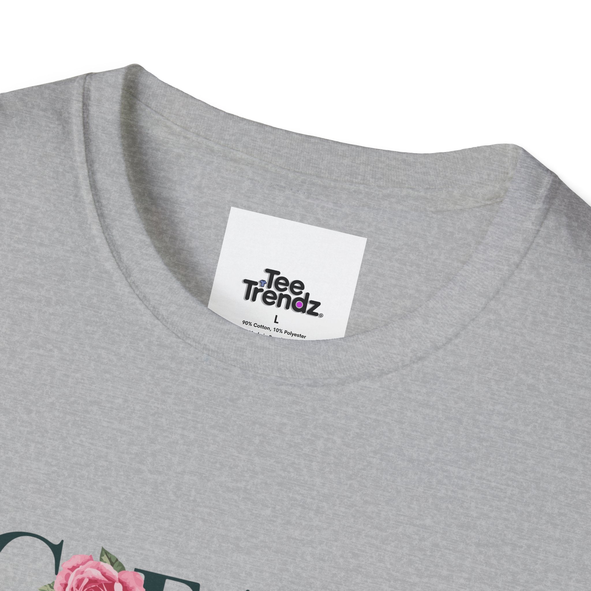 Create Your Own Future T-Shirt — Floral Motivational Tee