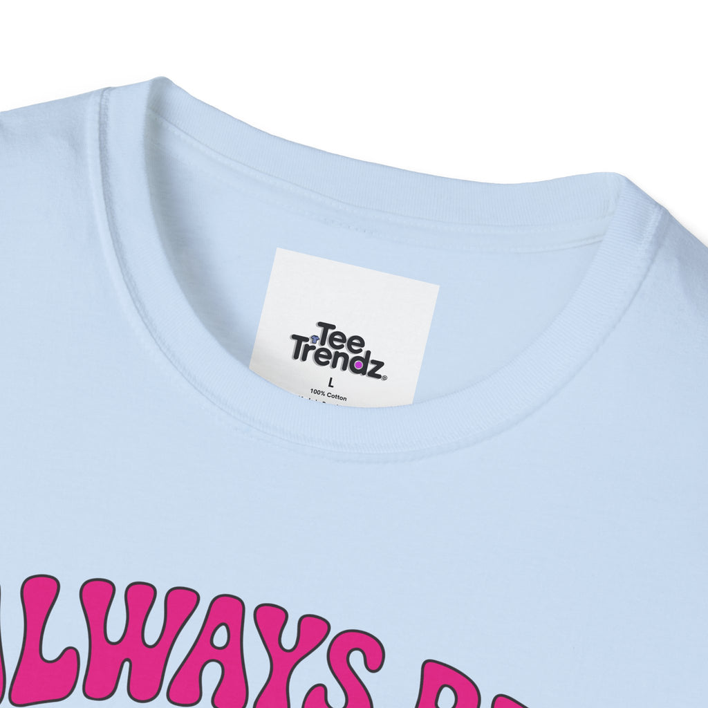 Skull & Mushrooms T-Shirt — "Always Be Weird" Retro Graphic Tee