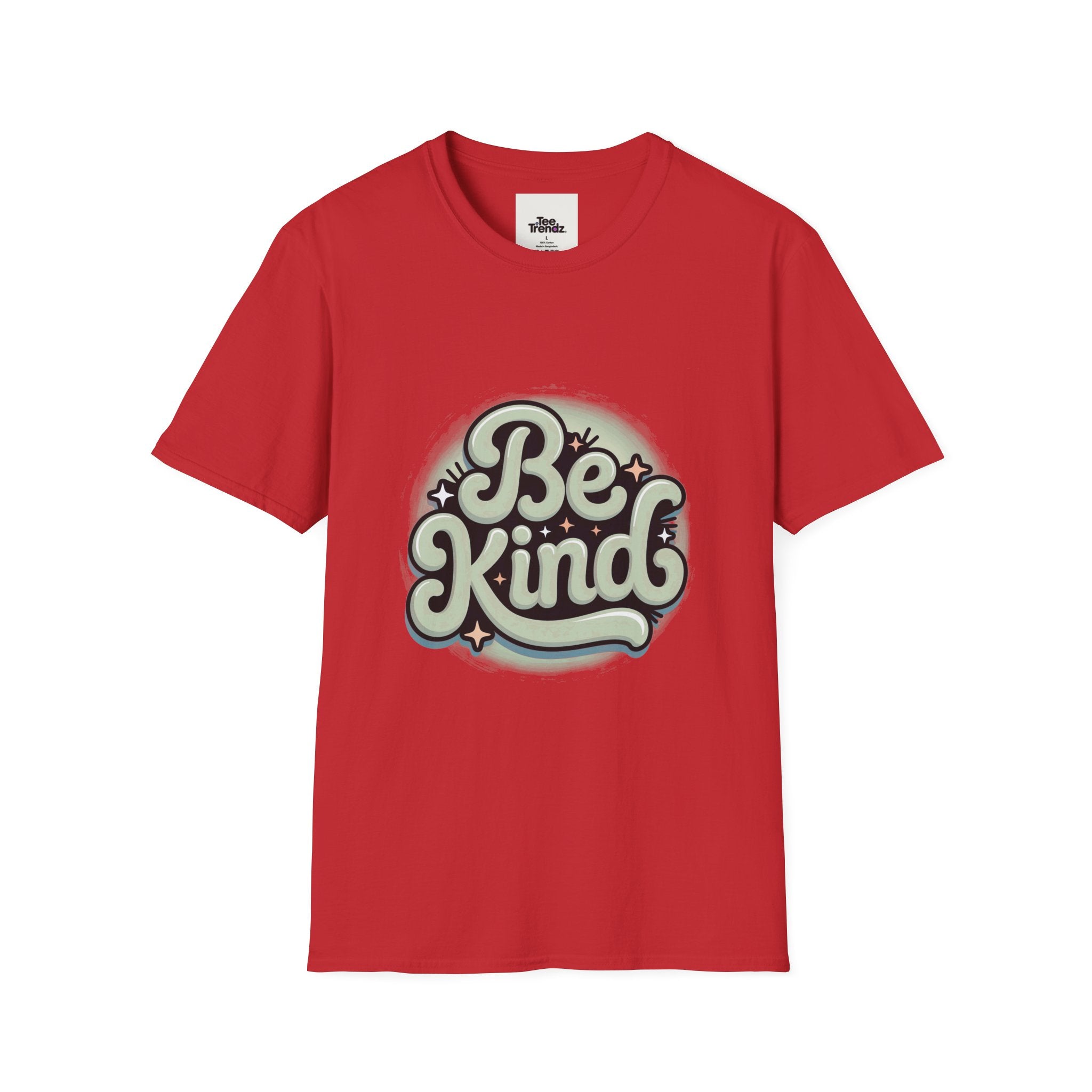 Be Kind T-Shirt — Retro Script Kindness Tee