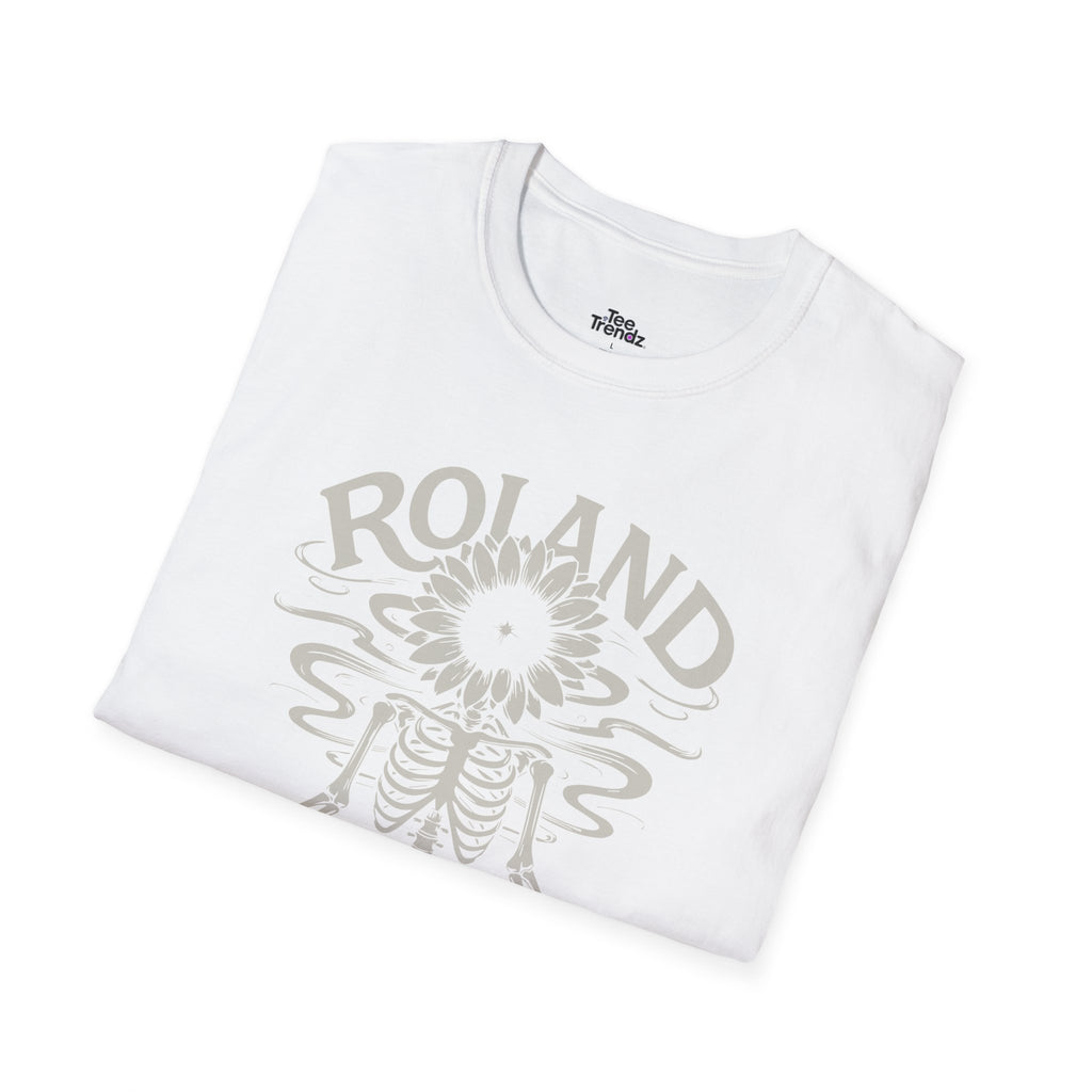 Roland “Fucking Hot” Graphic T-Shirt — Skeleton Sunband Tee