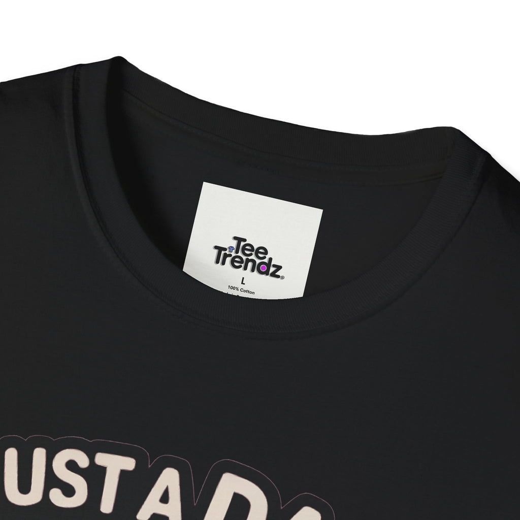 Dad T-Shirt — “Just a Dad Who Always Came Back With the Milk” Vintage Raccoon Design
